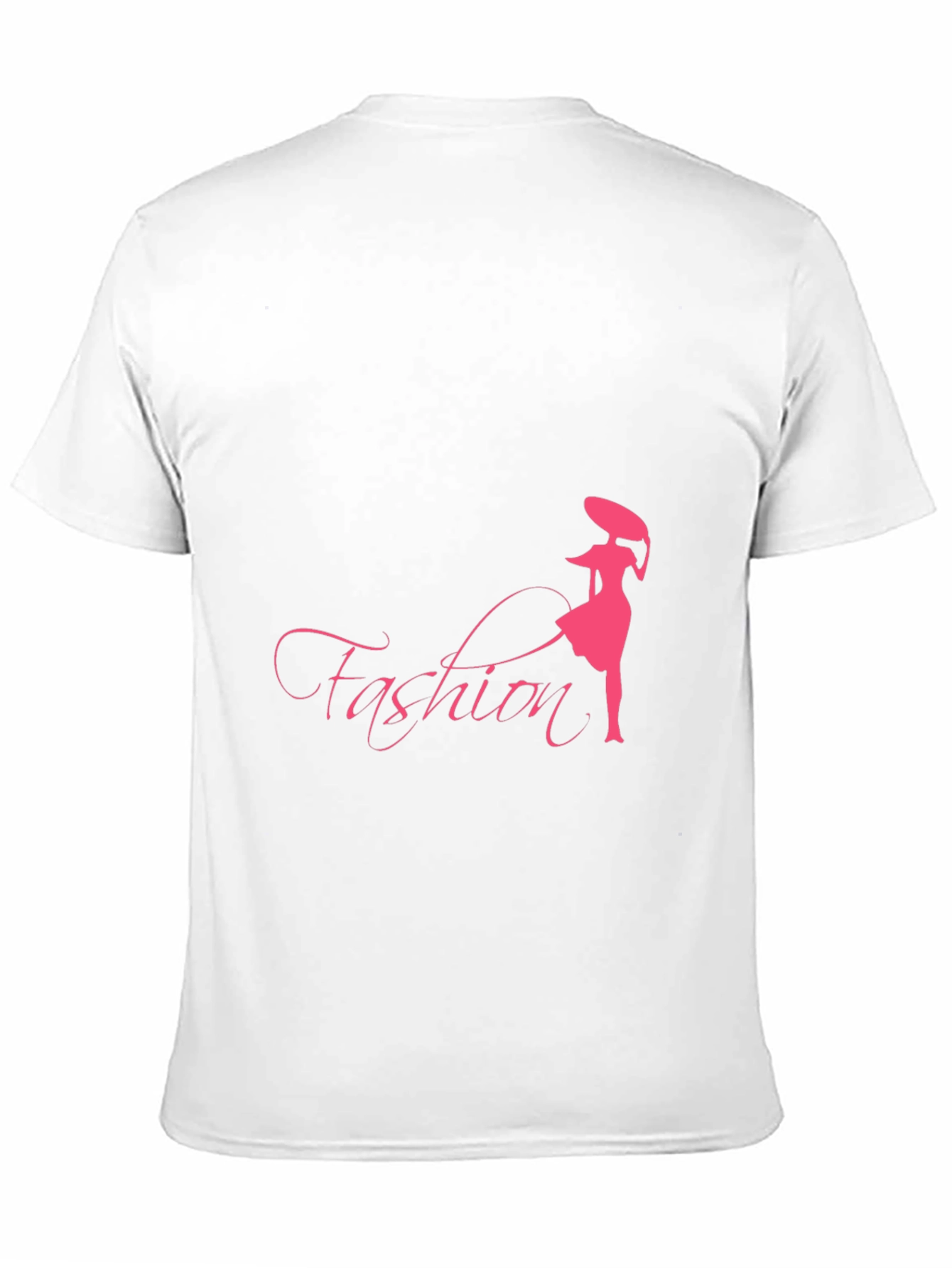 Black Fashion Graphic Tee - Stylish Black T-Shirt view 11