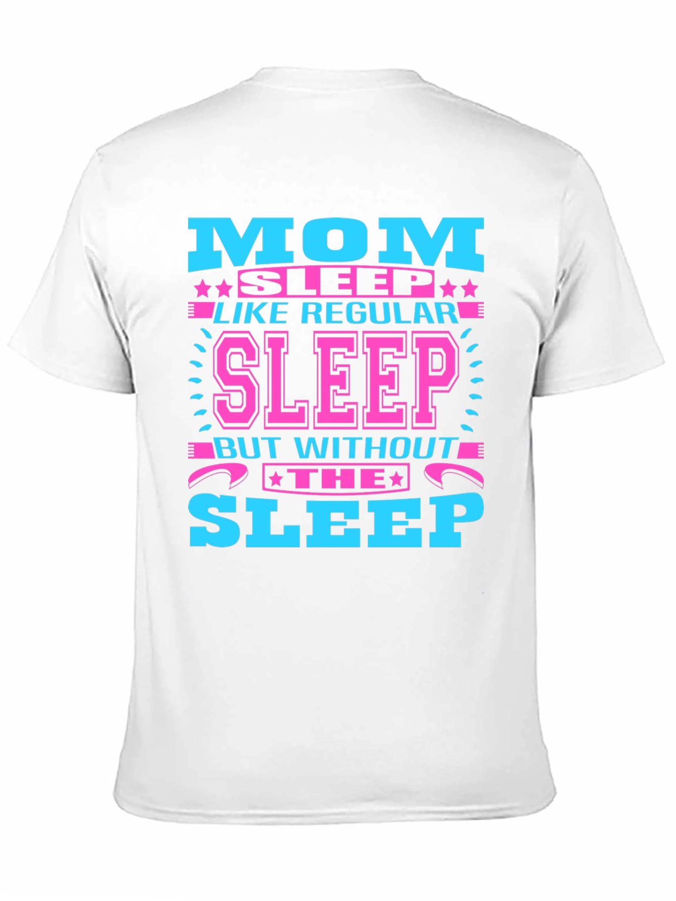 Black Mom No Sleep Graphic Tee view 11
