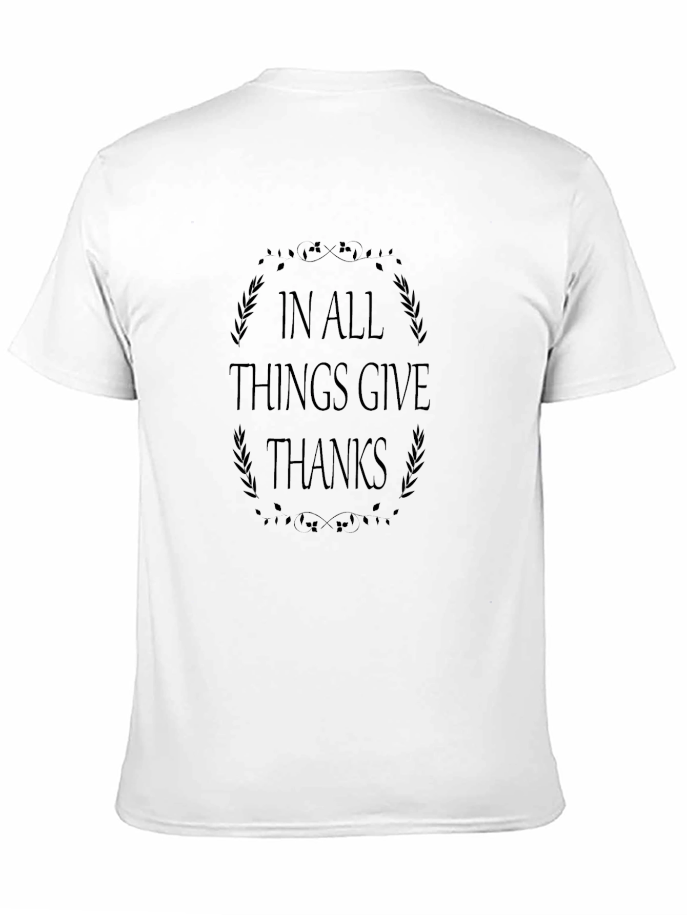 Black In All Things Give Thanks Graphic Tee view 11