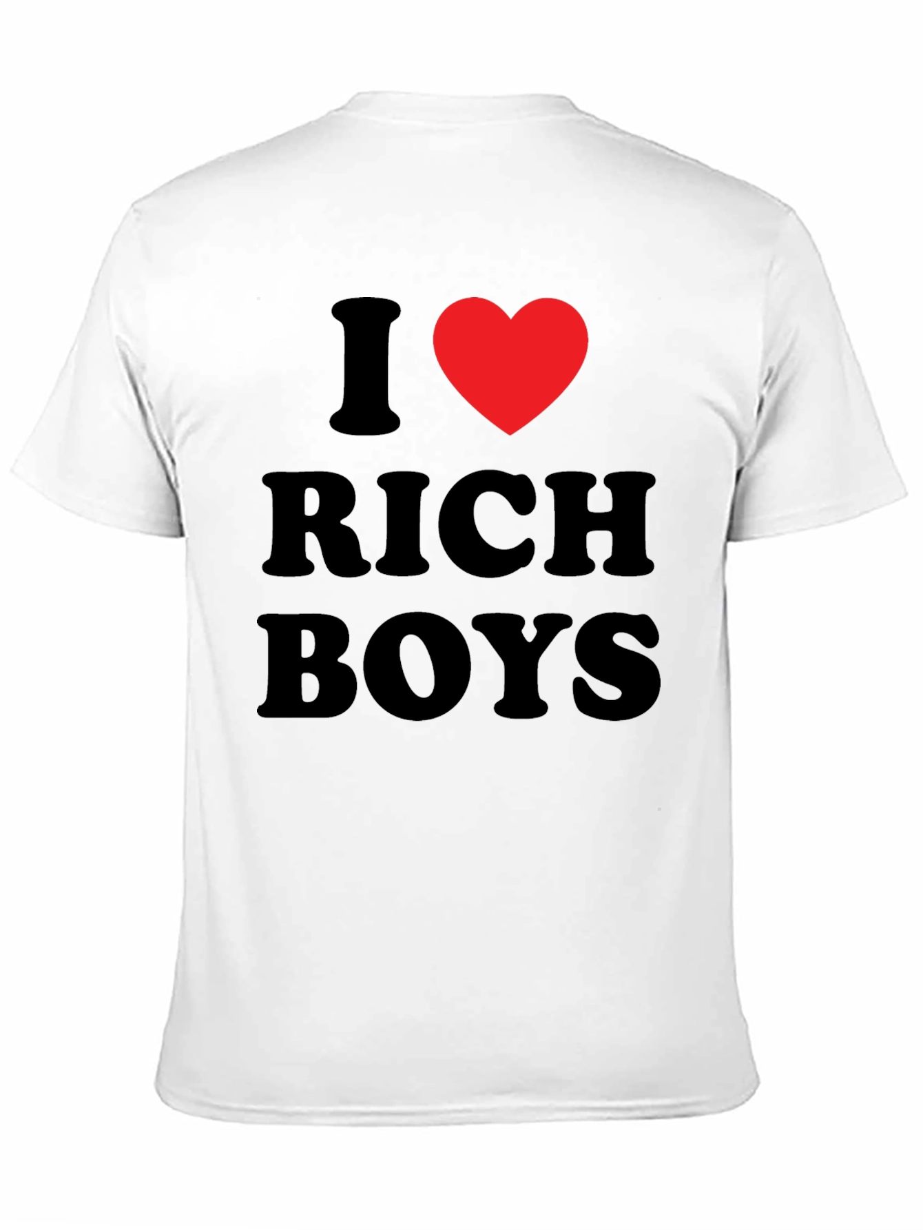 Black I Heart Rich Boys Black T-Shirt view 11