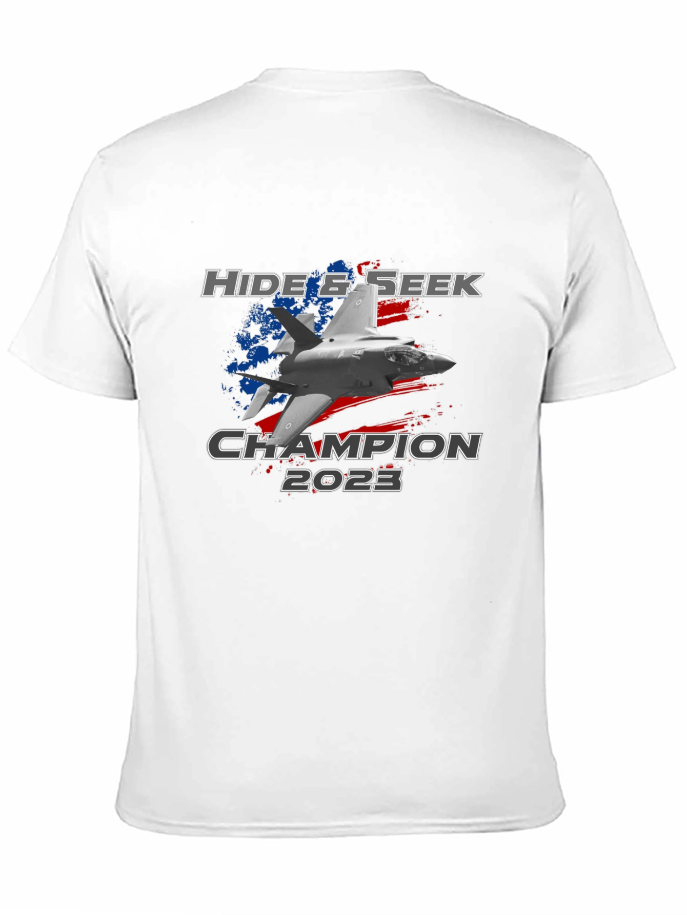 Black Hide & Seek Champion 2023 T-Shirt view 11
