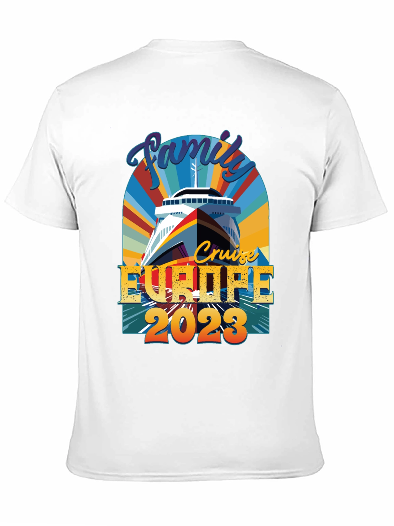 Black Family Cruise Europe 2023 T-Shirt view 11