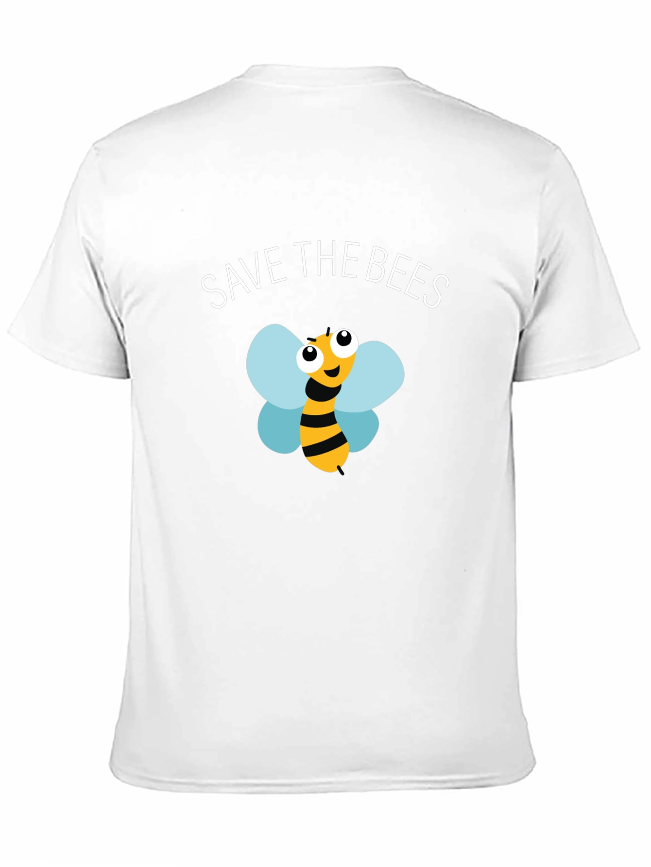 Black Save the Bees T-Shirt - Black Graphic Tee view 11