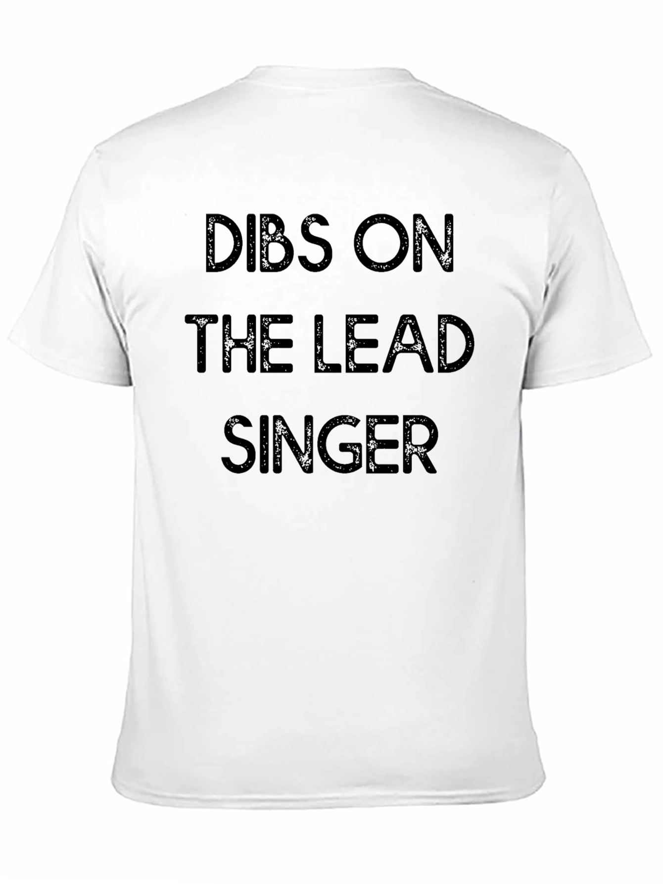 Black Dibs On The Lead Singer Graphic Tee view 11