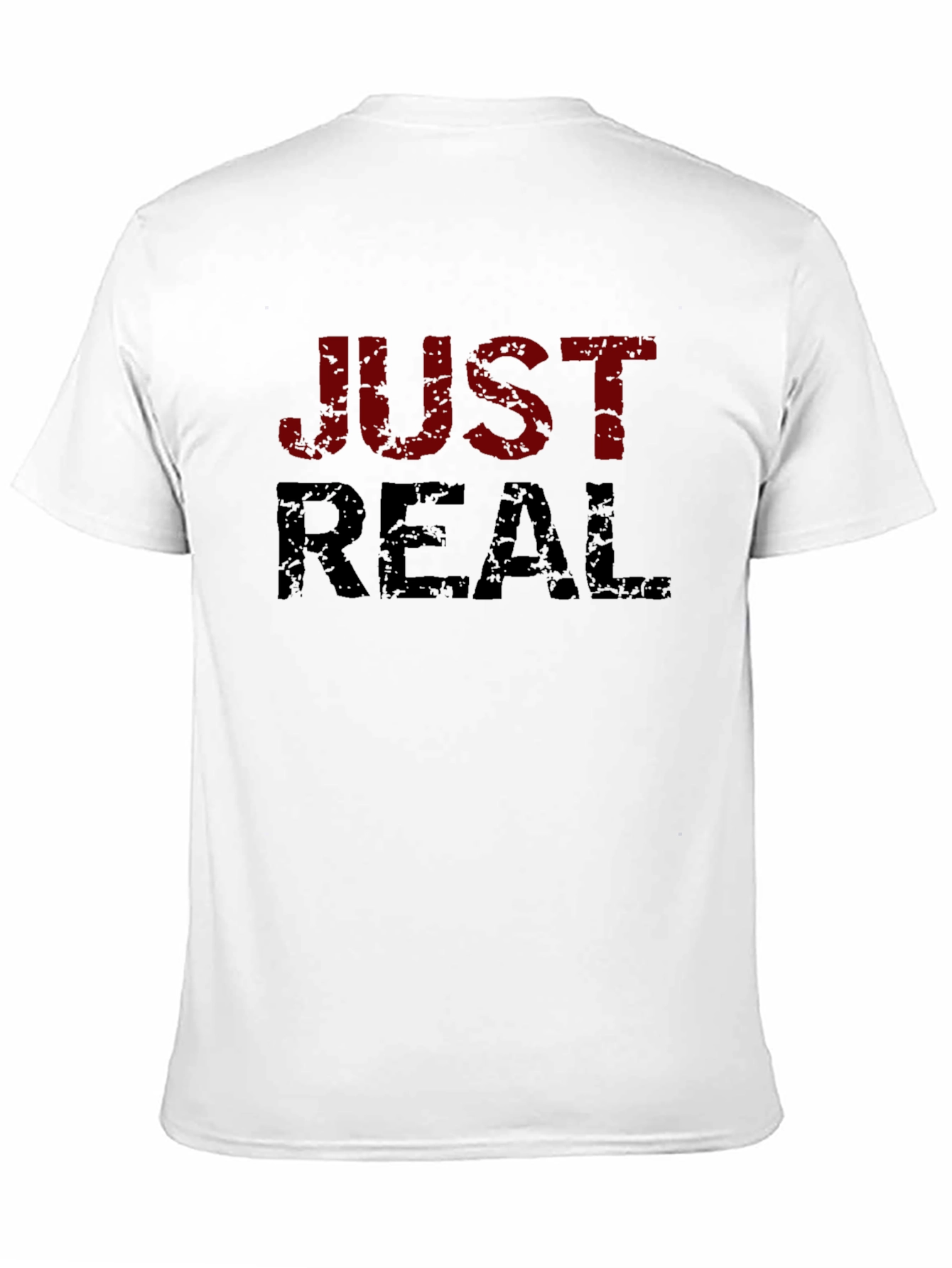 Black Just Real Graphic Tee - Black Short Sleeve T-Shirt view 11