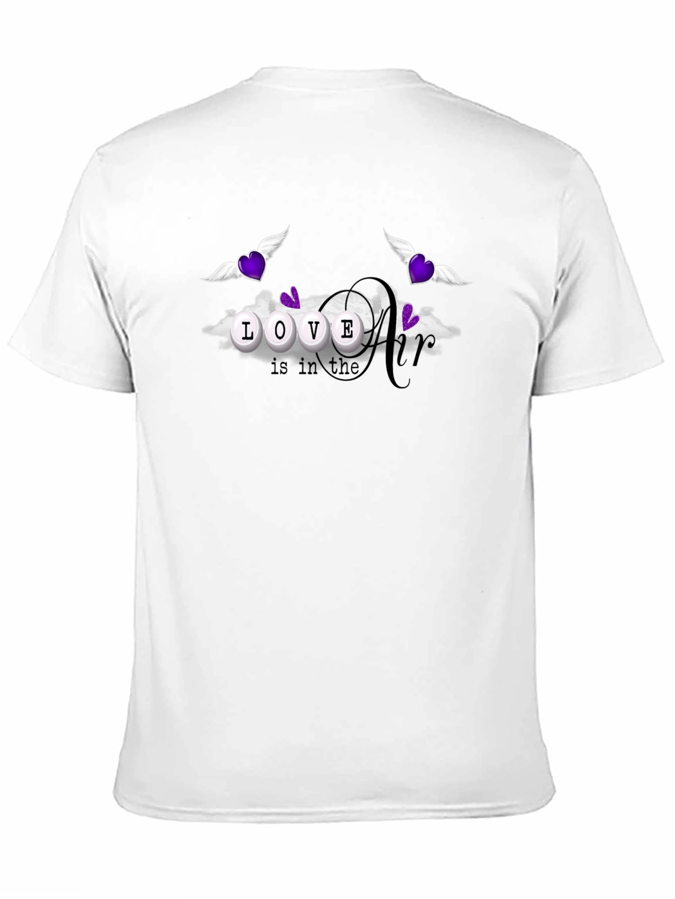Black Love is in the Air Graphic Tee view 11