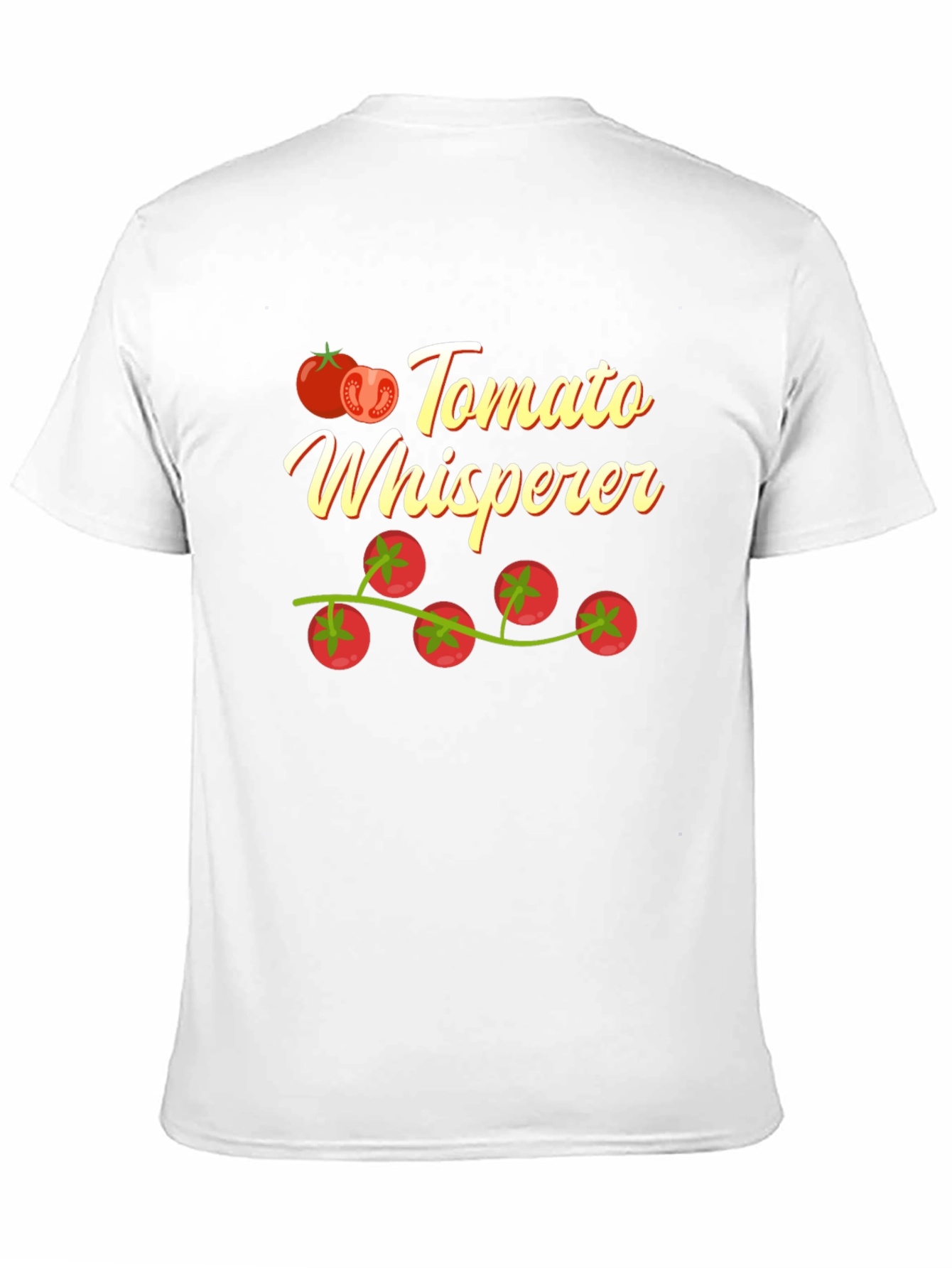 Tomato Whisperer Graphic T-Shirt - Garden Humor Tee - 11