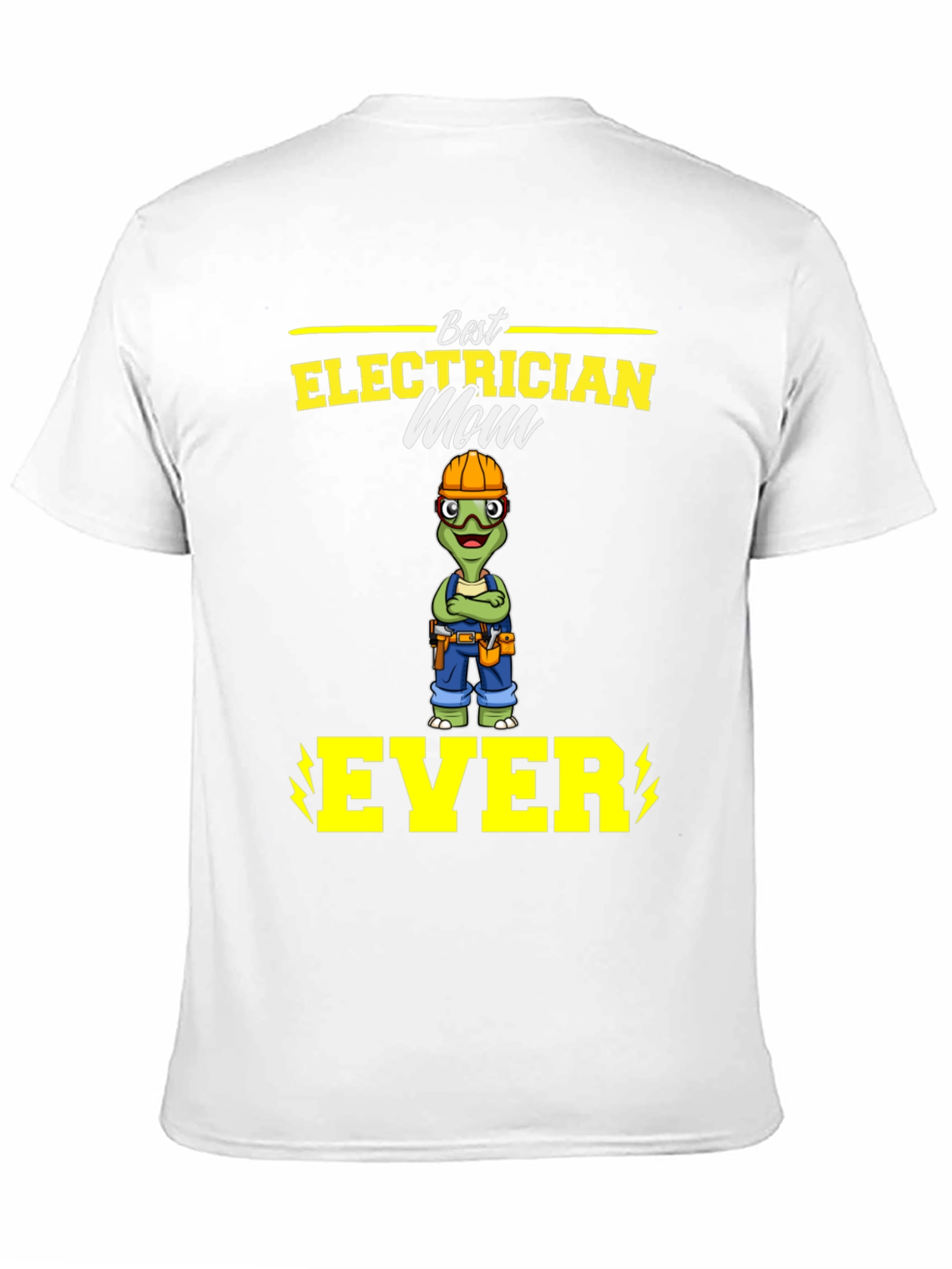 Black Best Electrician Mom Ever T-Shirt view 11