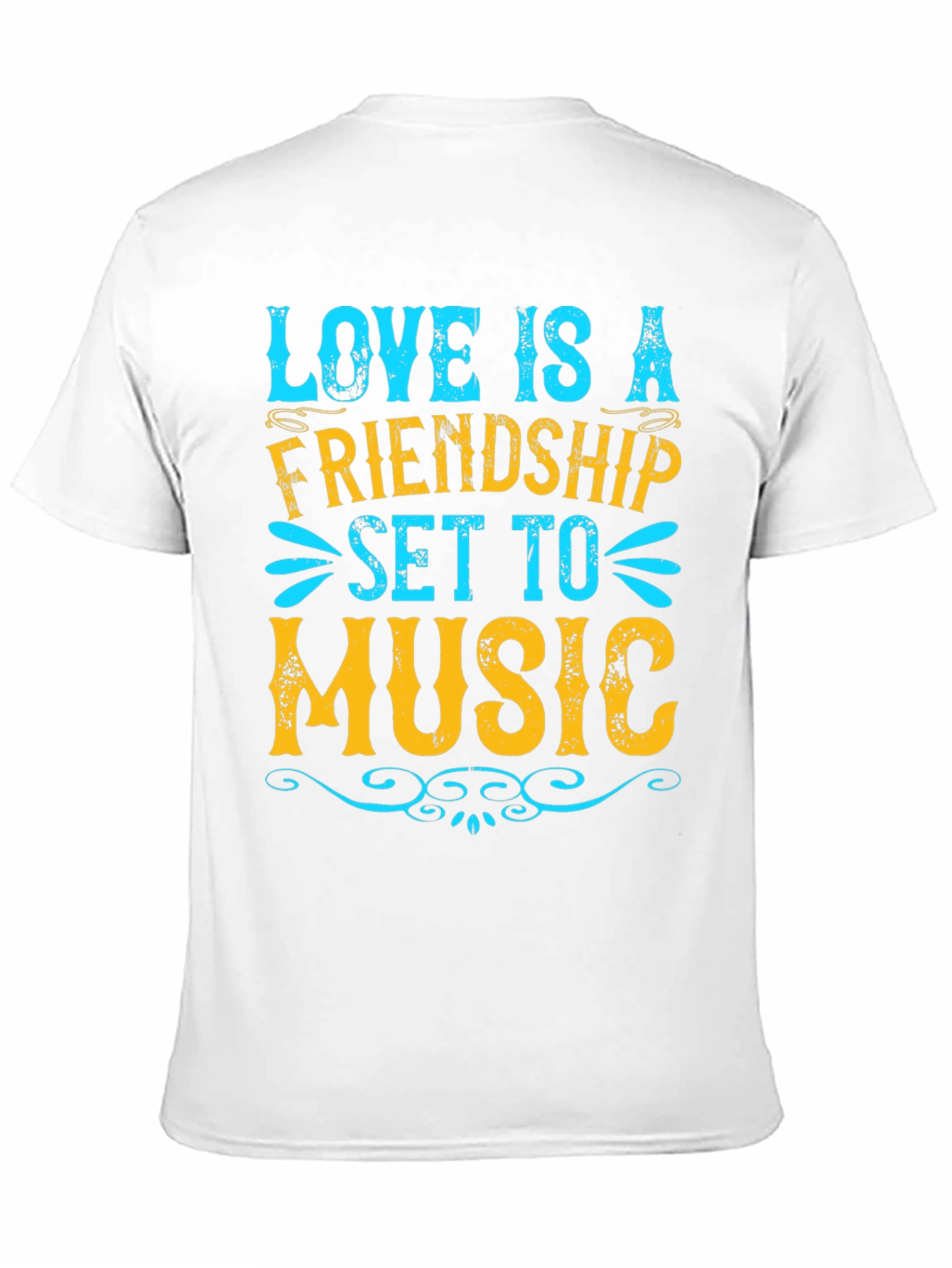 Black Love is Music Graphic T-Shirt view 11