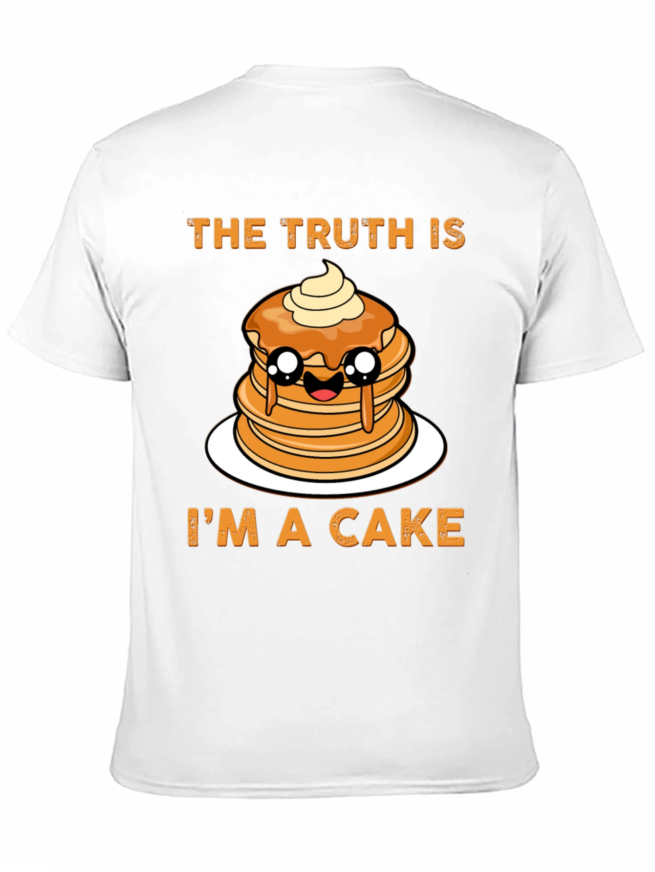 Black The Truth Is I'm A Cake T-Shirt view 11