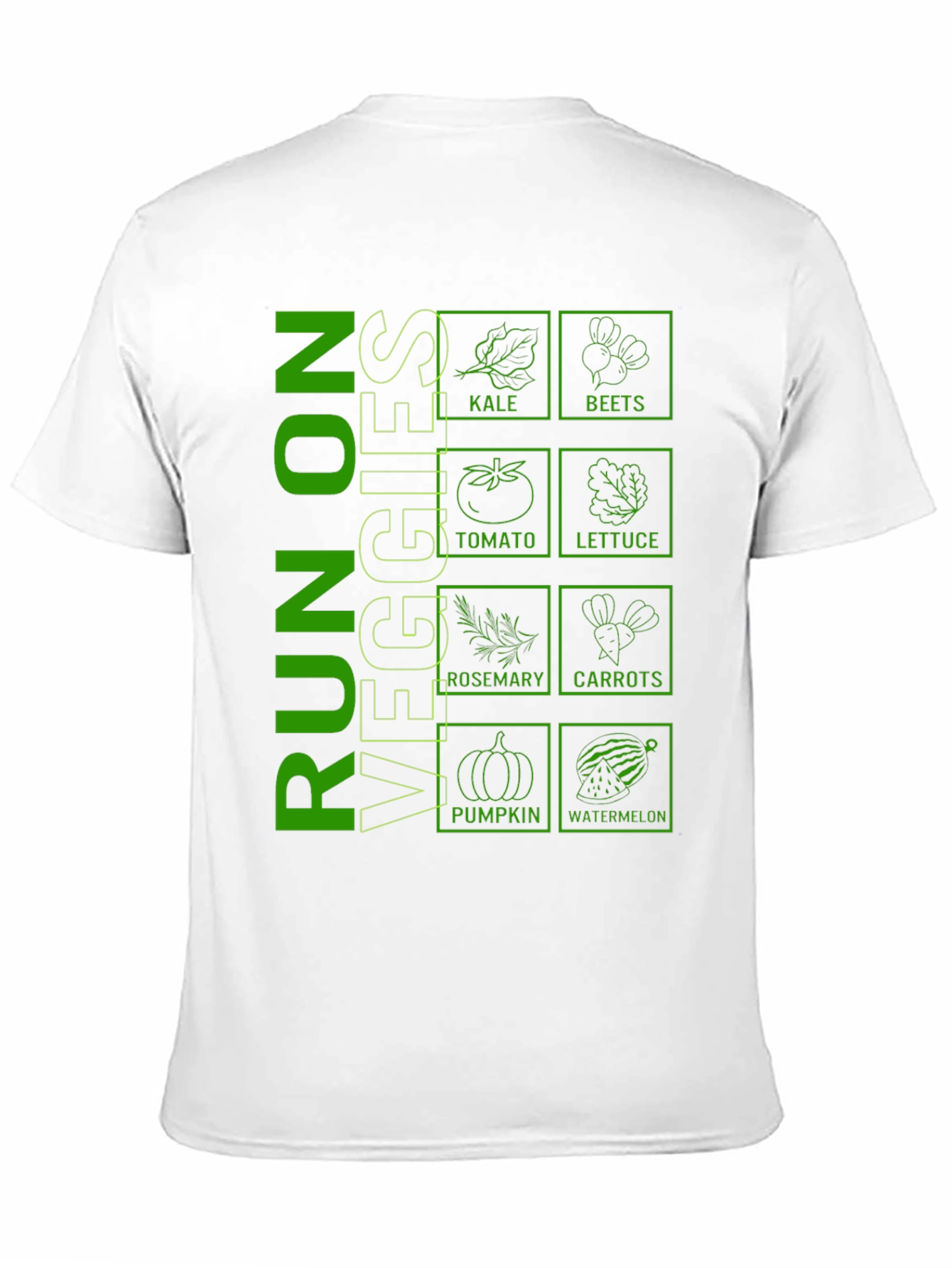 Run On Veggies Graphic T-Shirt - 11