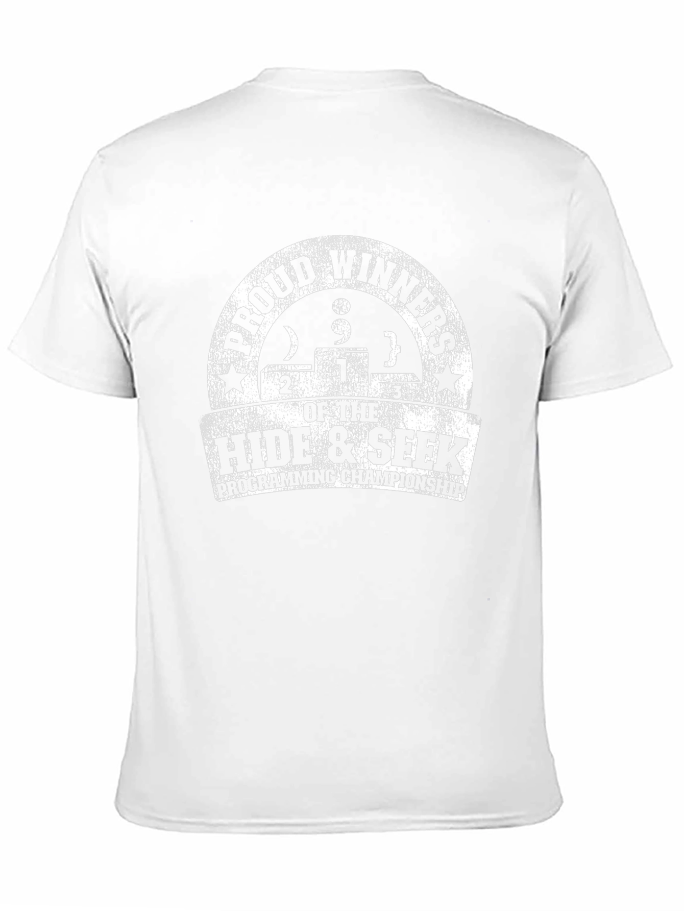 Black Programming Hide & Seek Champion T-Shirt view 11