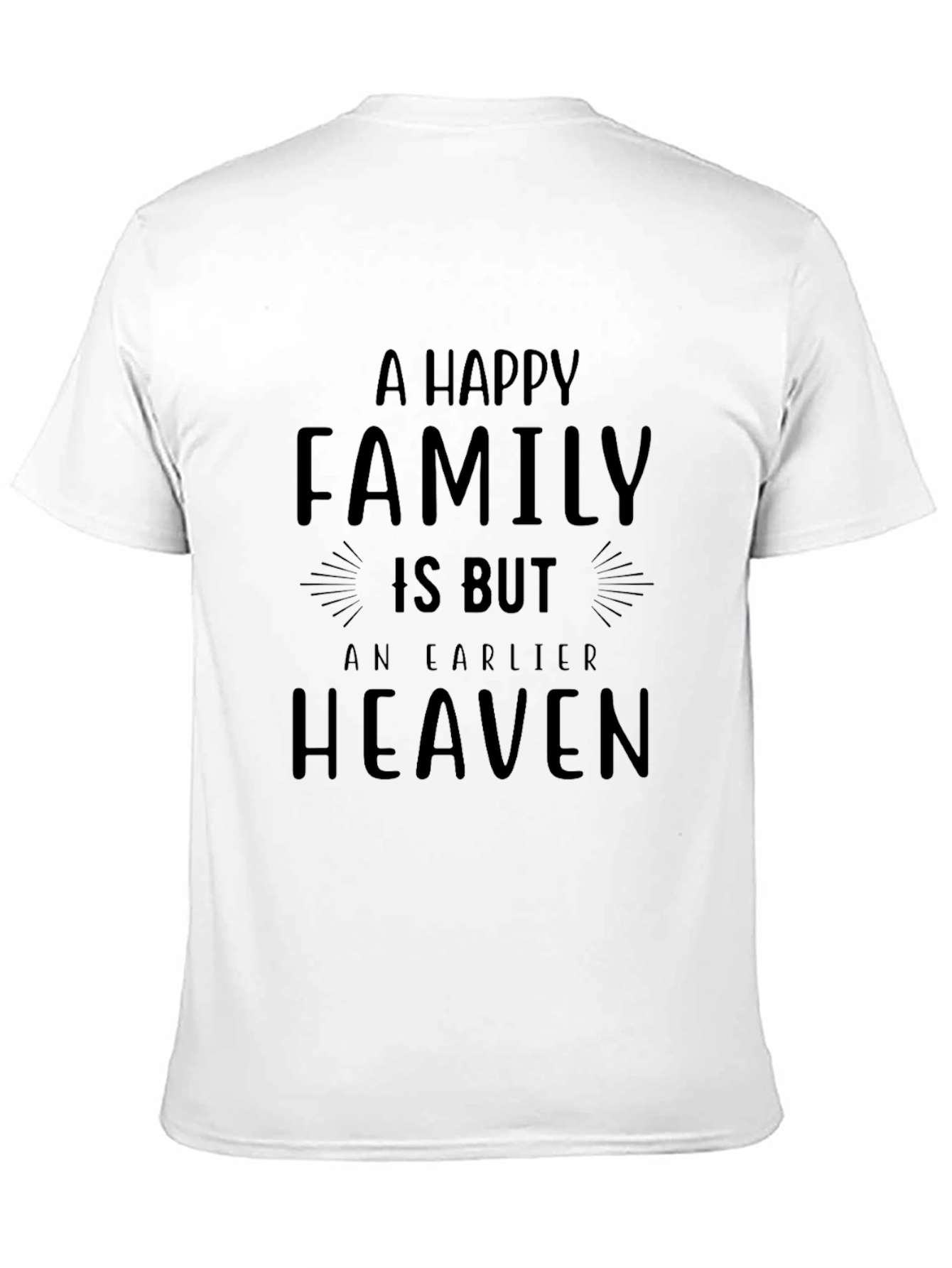 Black Family is Heaven Graphic Tee - Unisex Black Shirt view 11