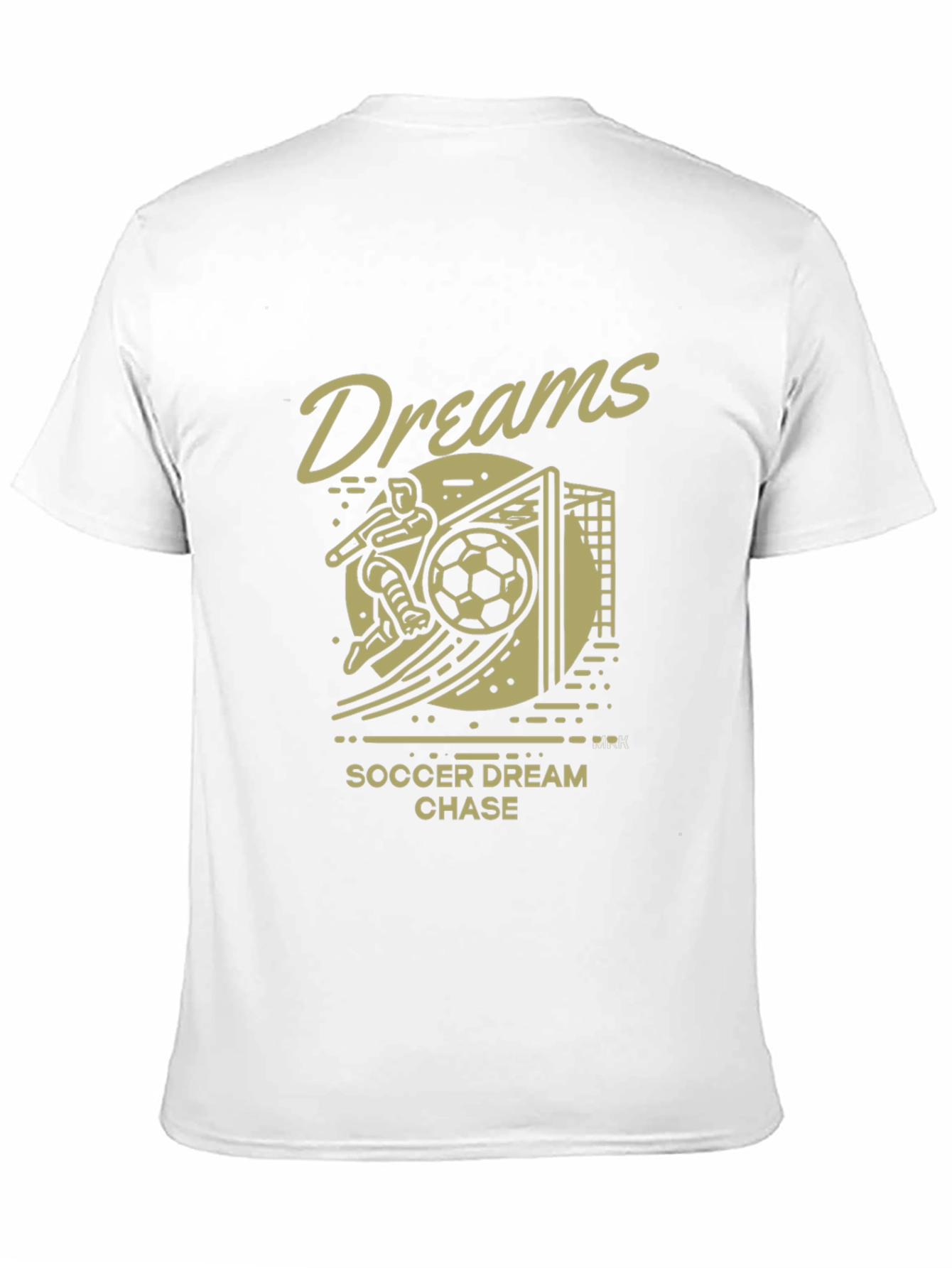 Black Soccer Dreams T-Shirt | Chase Your Dream view 11