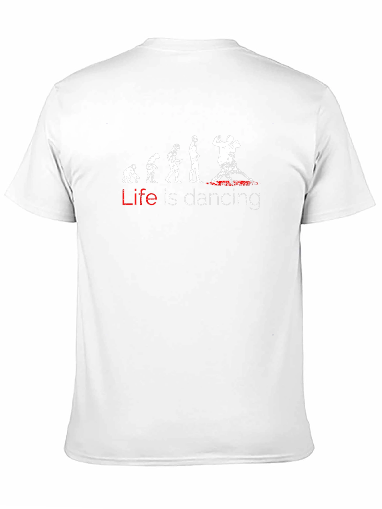 Black Life Is Dancing Evolution T-Shirt view 11