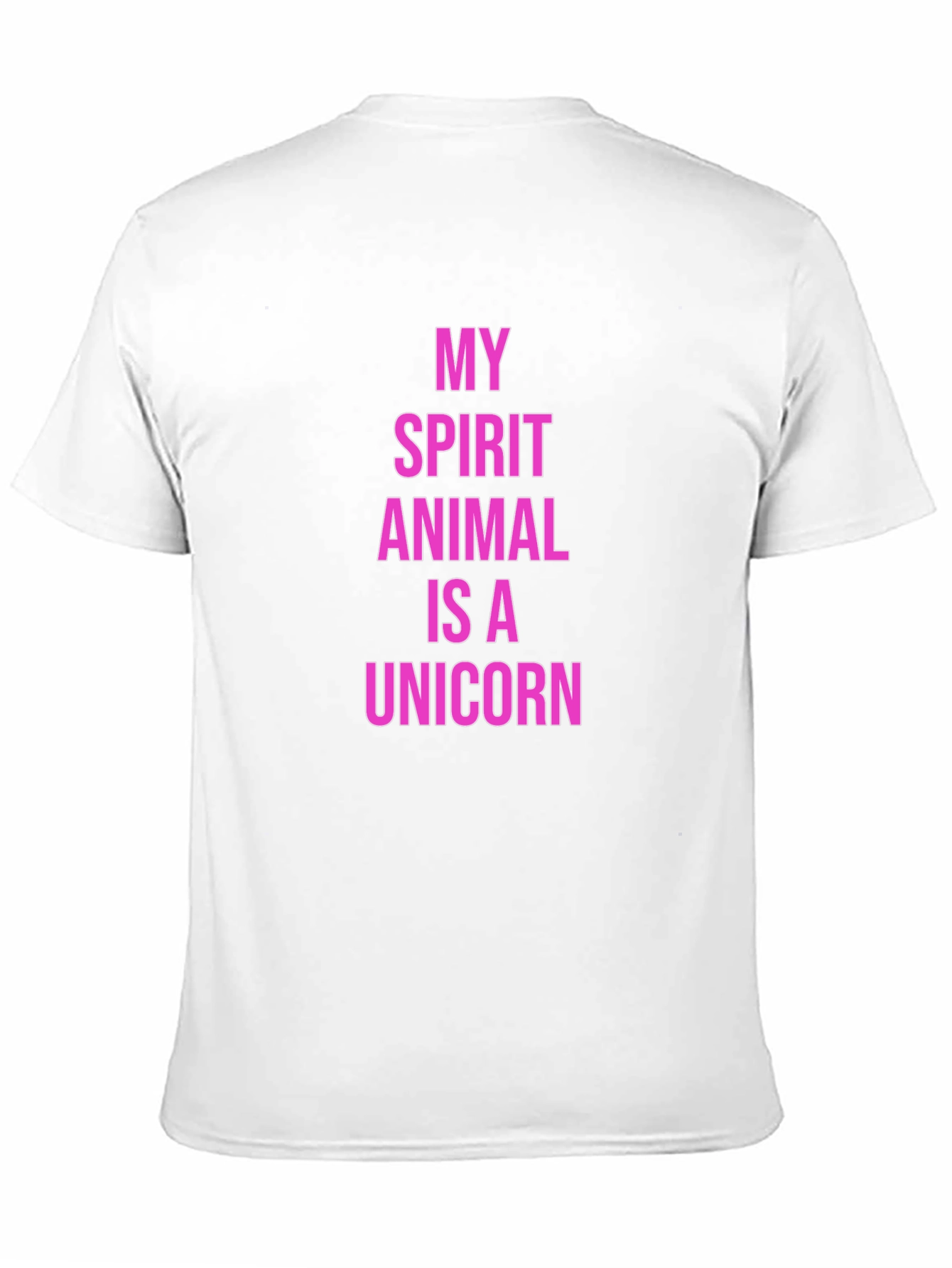 Black Unicorn Spirit Animal Graphic Tee - Black view 11