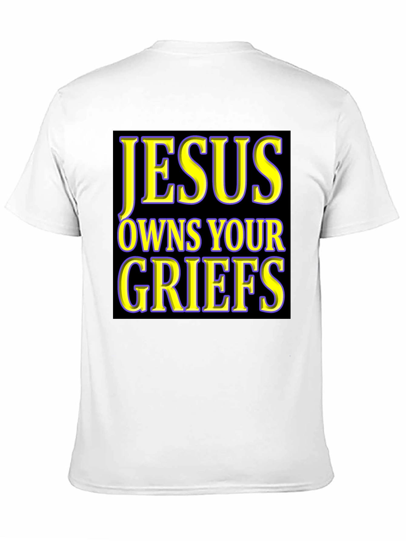 Black Jesus Owns Your Griefs T-Shirt view 11