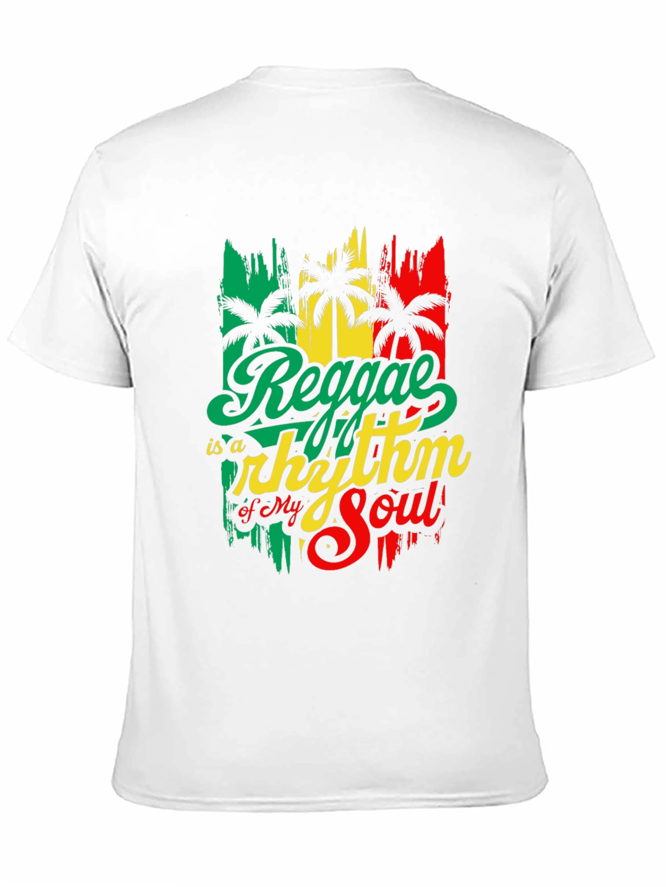 Black Reggae Rhythm Soul T-Shirt view 11