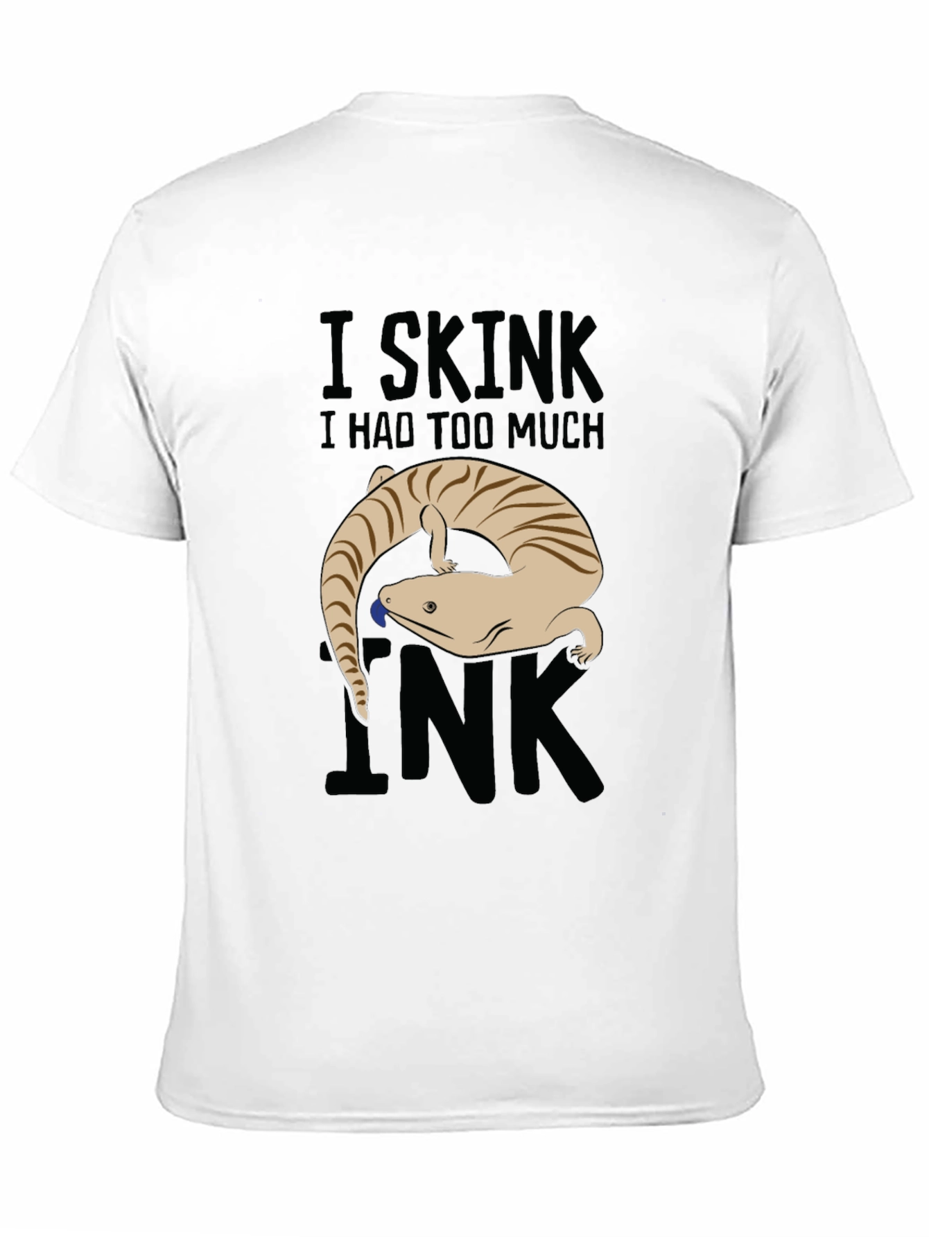 Black I Skink I Had Too Much Ink Graphic Tee view 11
