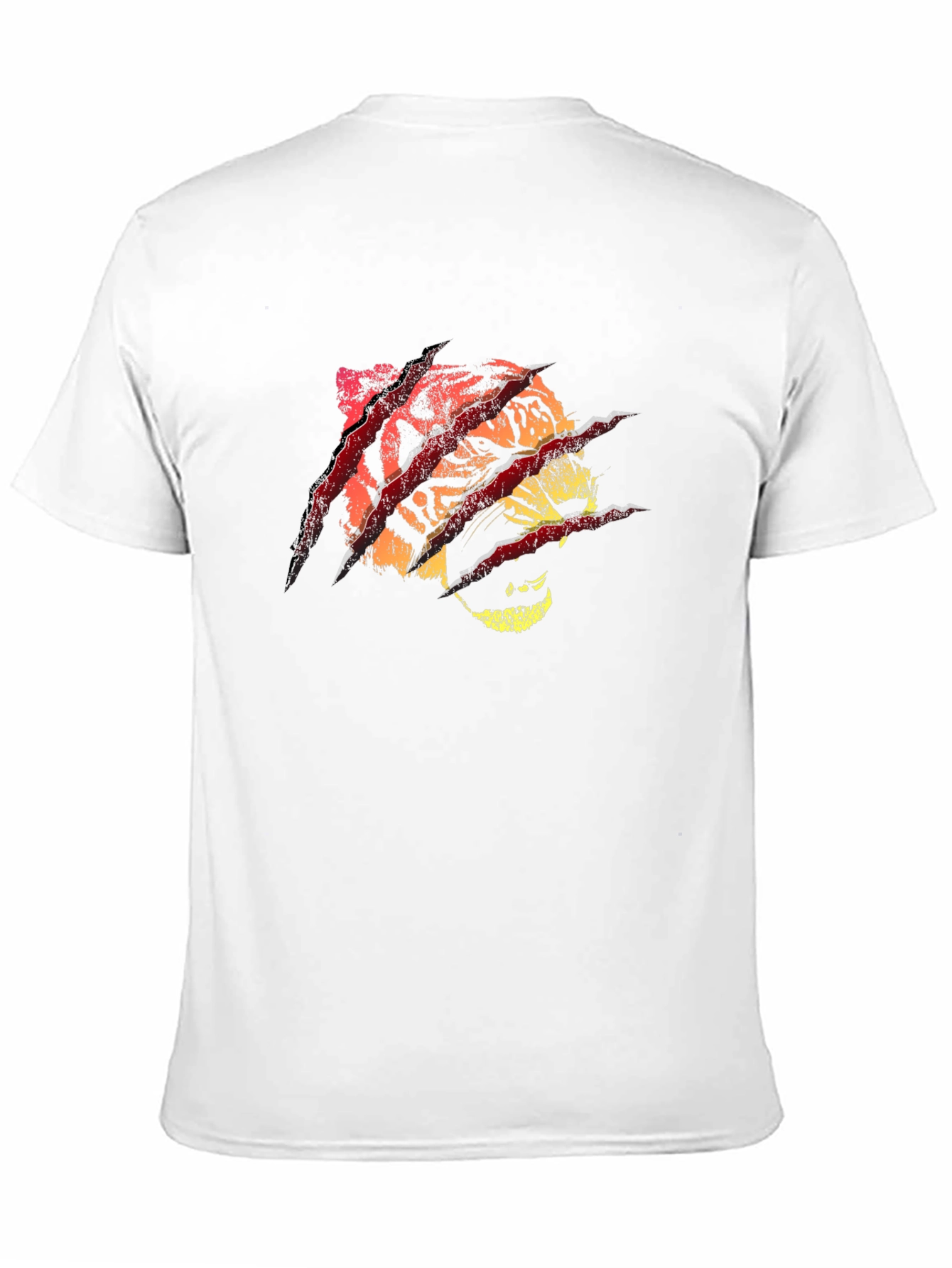 Black Tiger Graphic Print T-Shirt view 11