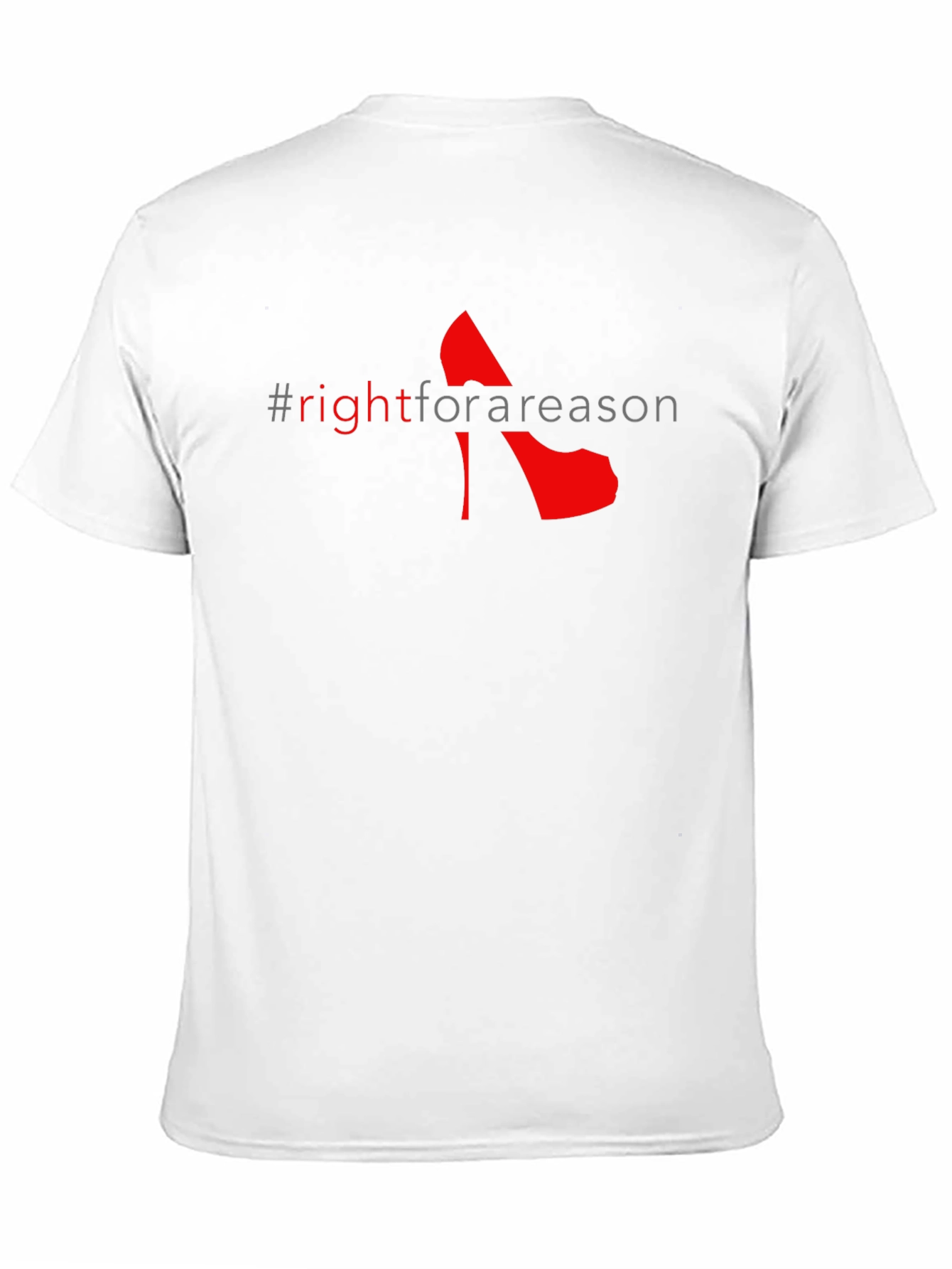 Black Right For A Reason Graphic Tee - Black view 11