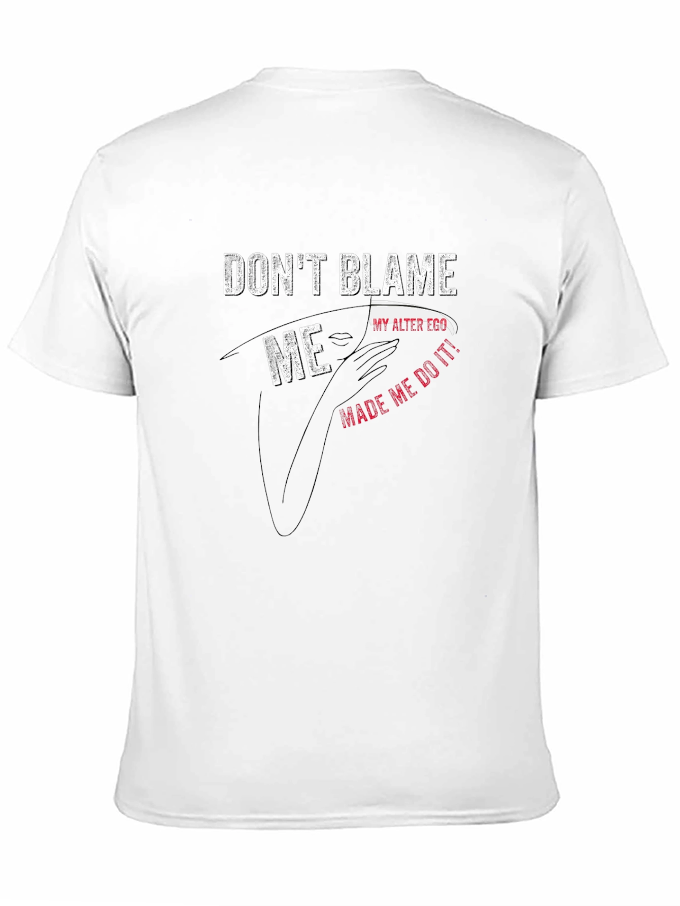 Black Don't Blame Me Alter Ego Graphic Tee view 11
