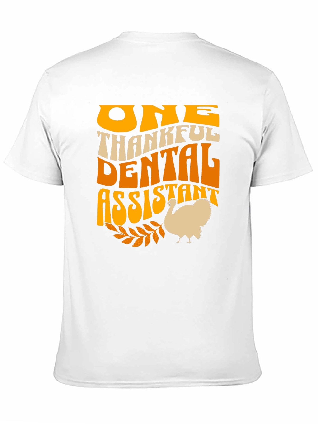 Black Thankful Dental Assistant T-Shirt view 11