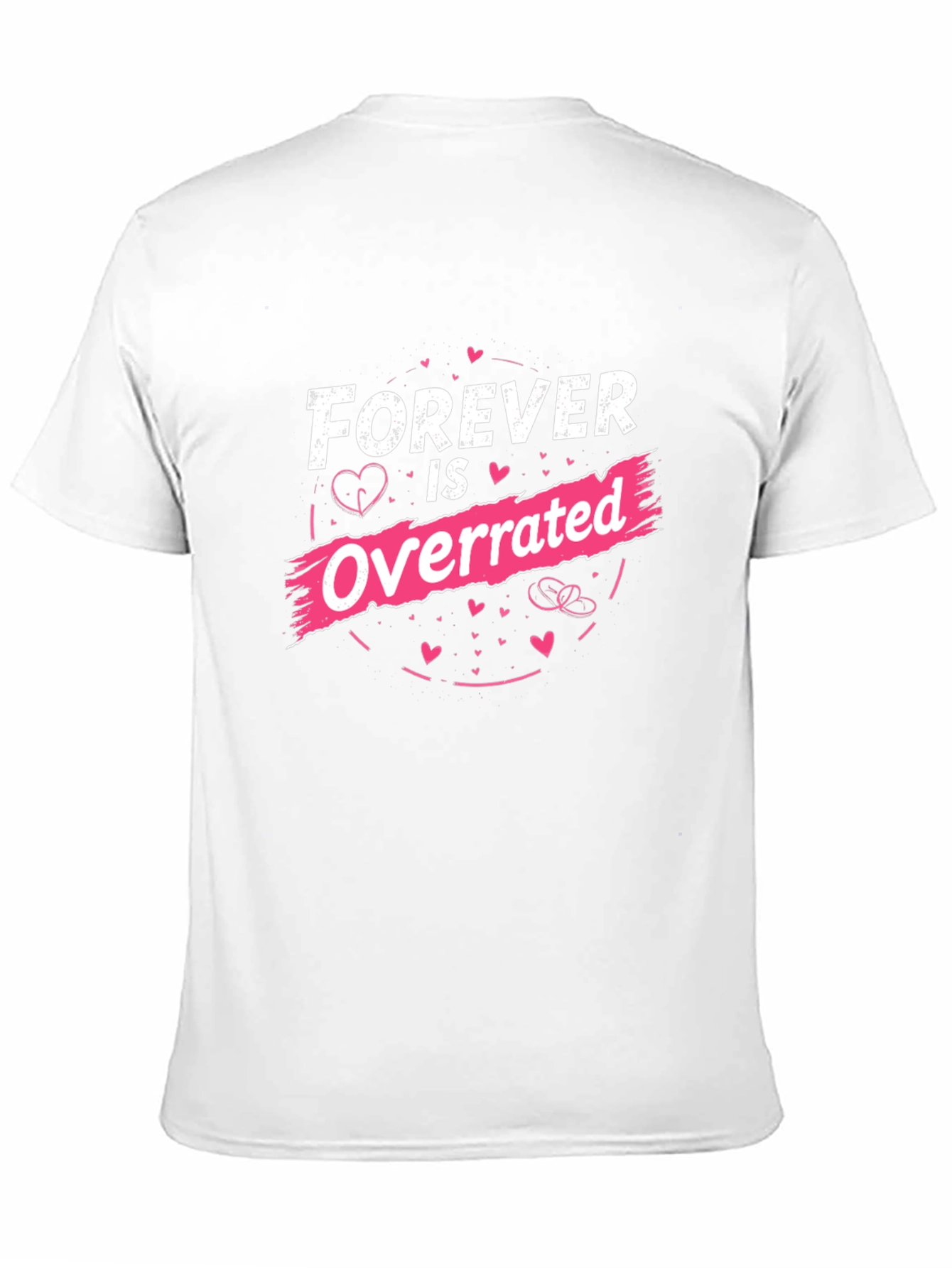 Black Forever is Overrated Graphic Tee - Black view 11