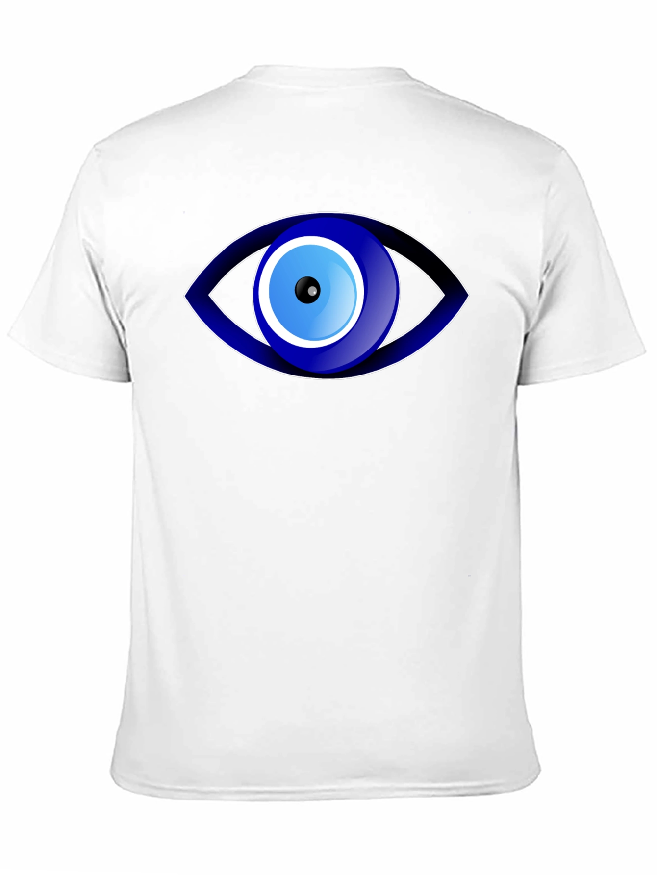 Black Evil Eye Graphic T-Shirt - Protection Amulet Tee view 11