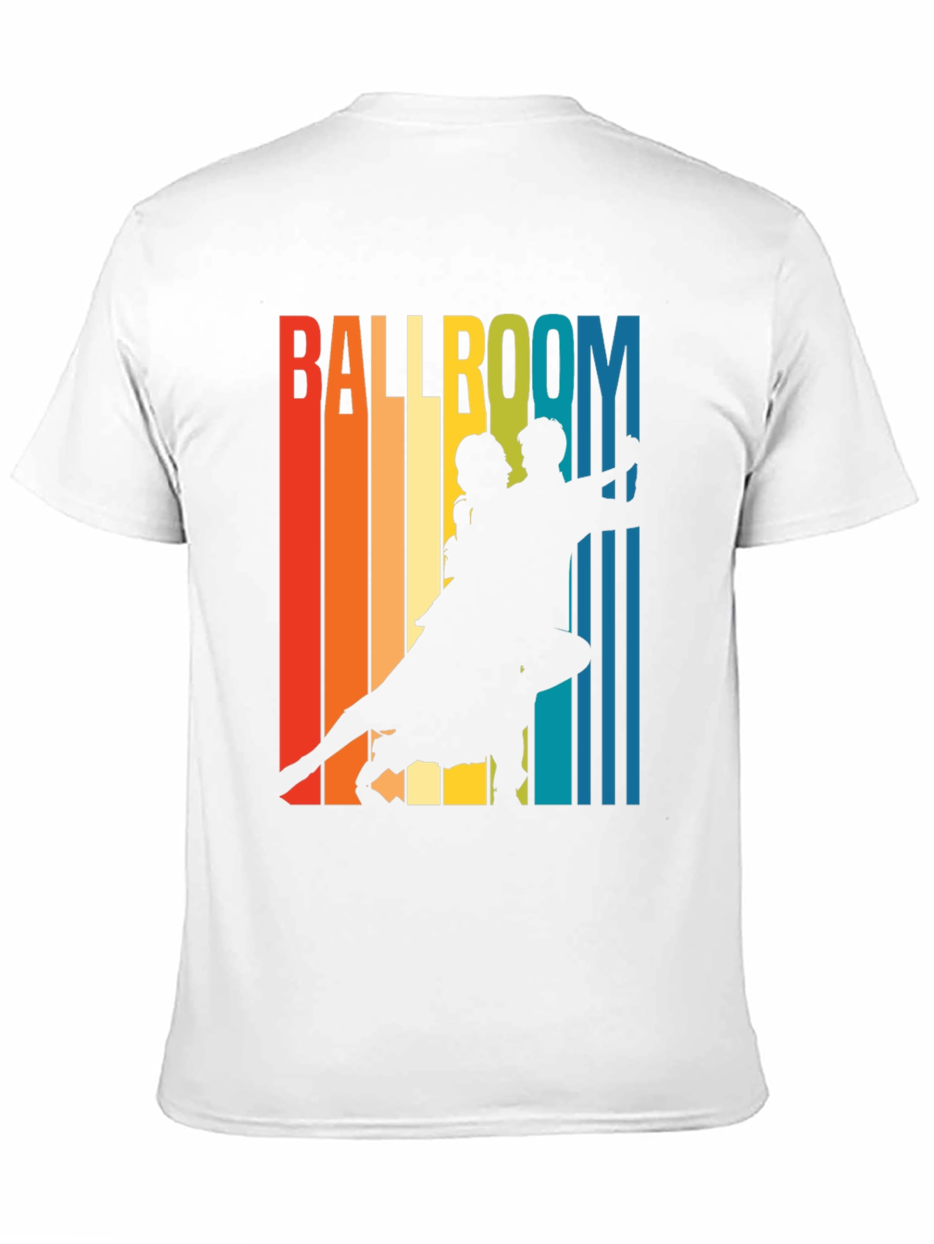 Black Retro Ballroom Dance T-Shirt view 11