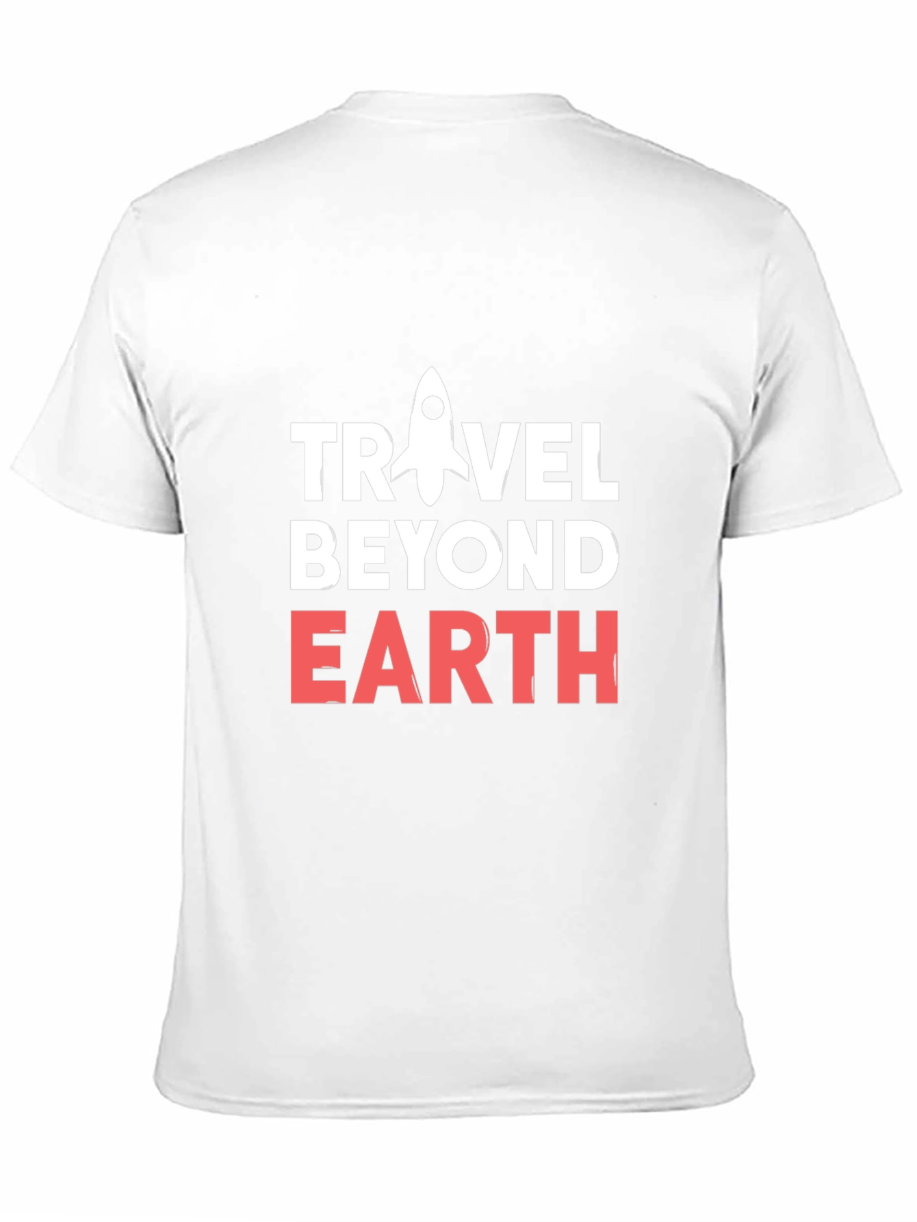 Black Travel Beyond Earth Graphic Tee view 11