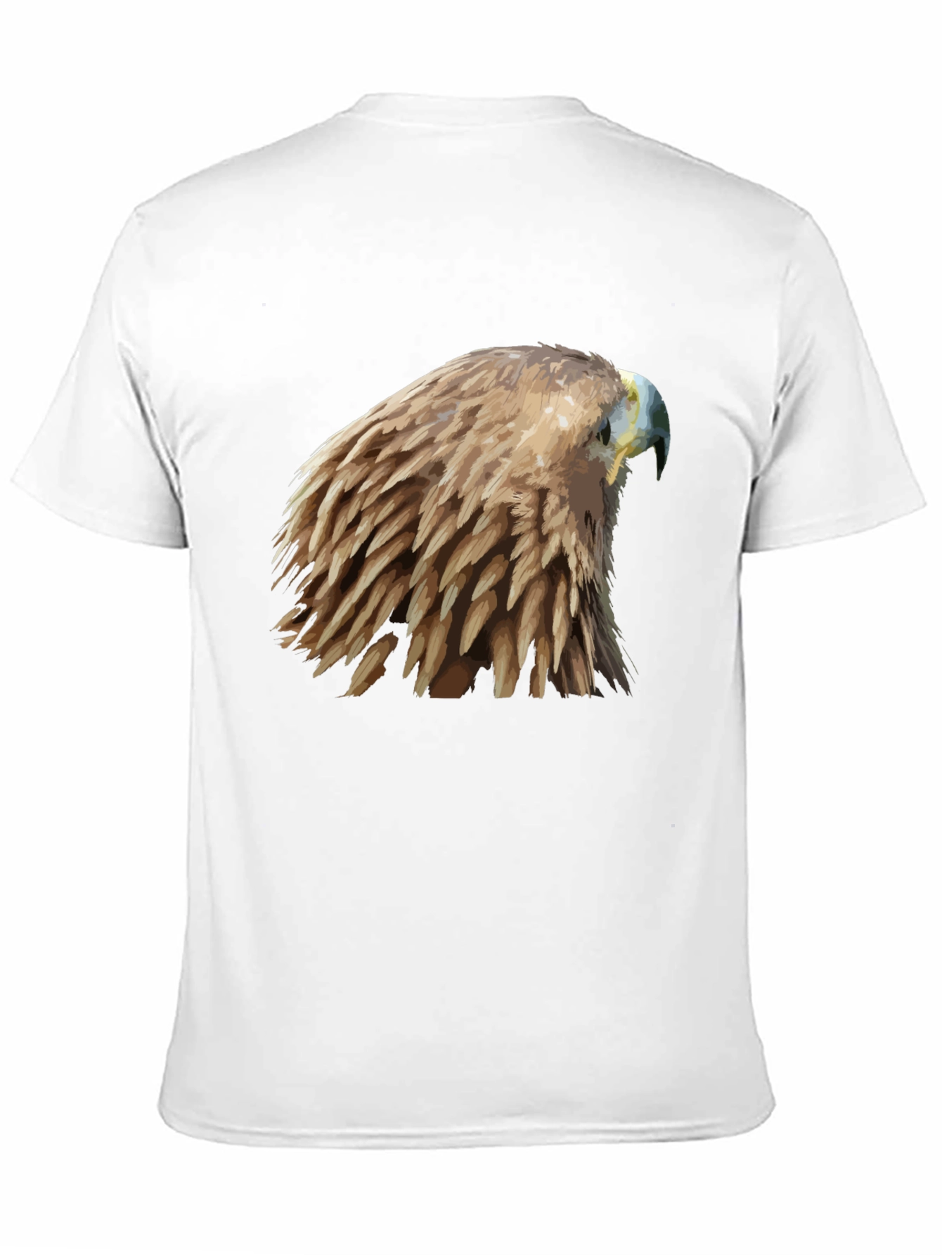 Black Eagle Graphic T-Shirt - Unique Bird Design view 11