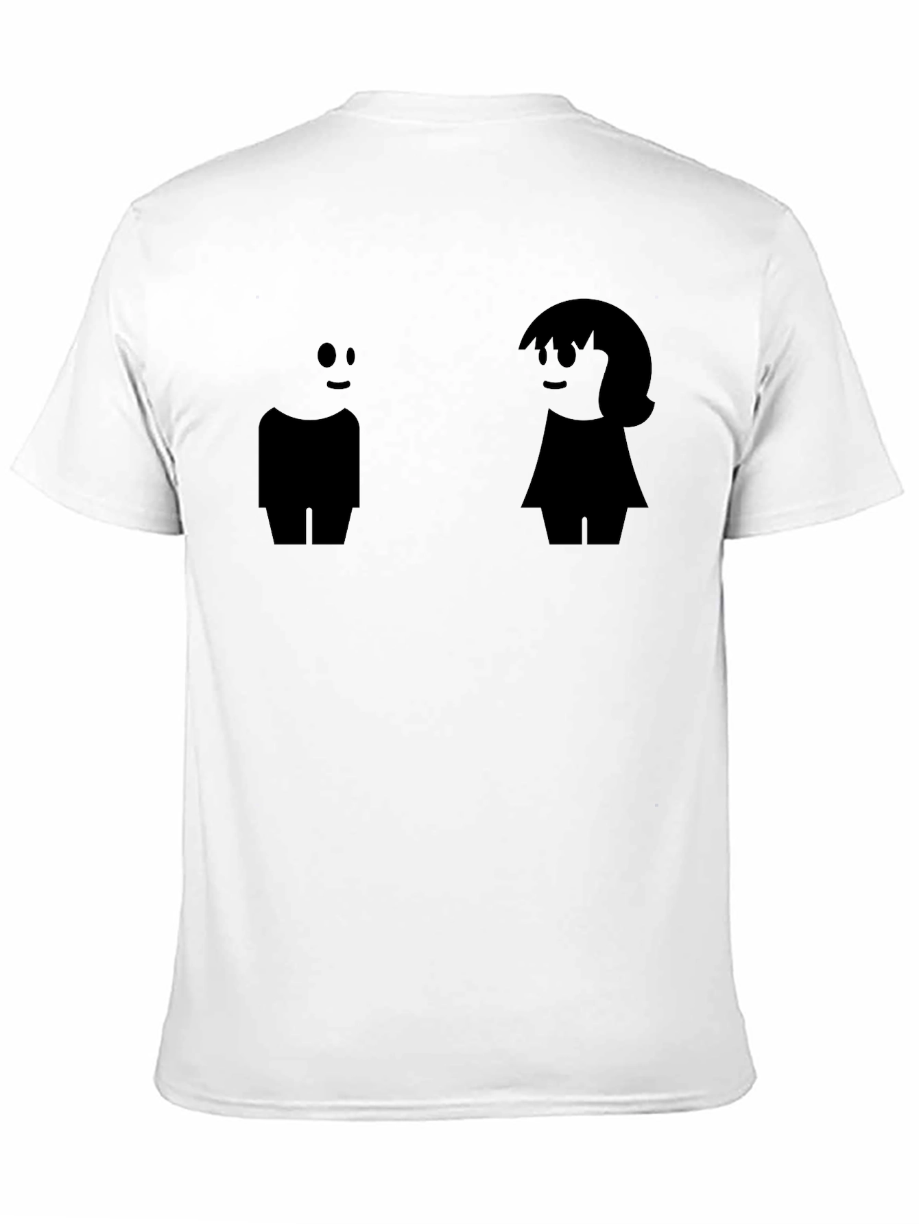 Black Funny Gender Symbols Black T-Shirt view 11