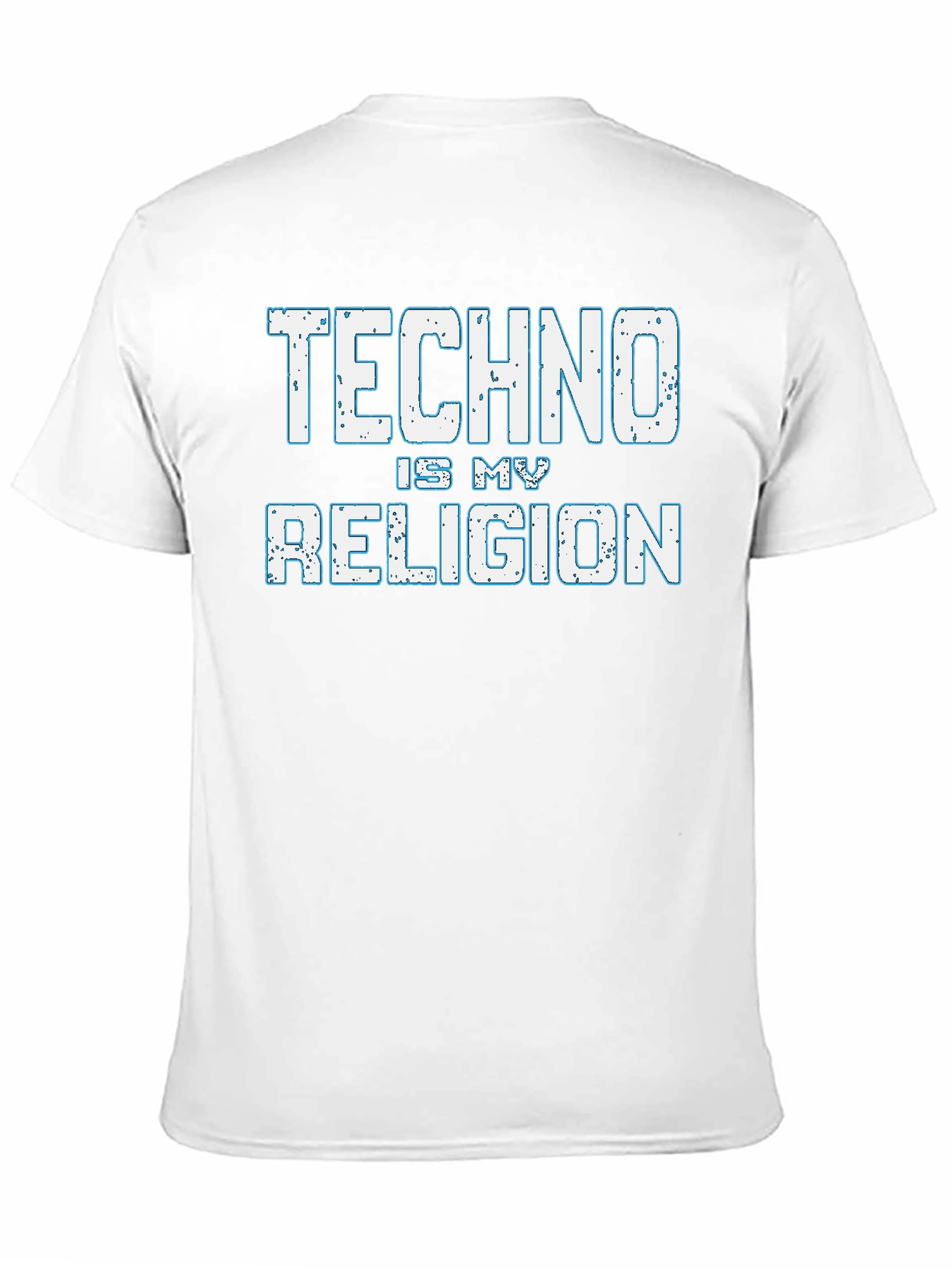 Black Techno is My Religion T-Shirt - Music Lover Tee view 11