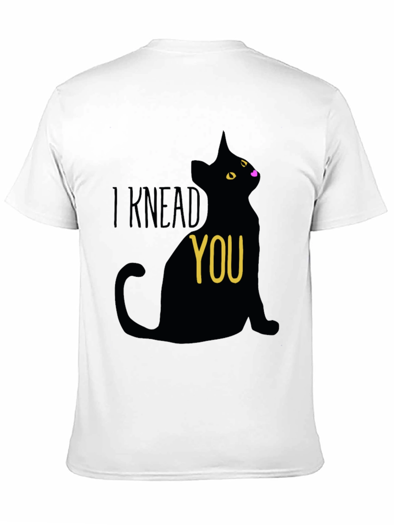 Black I Knead You Black Cat Graphic Tee view 11