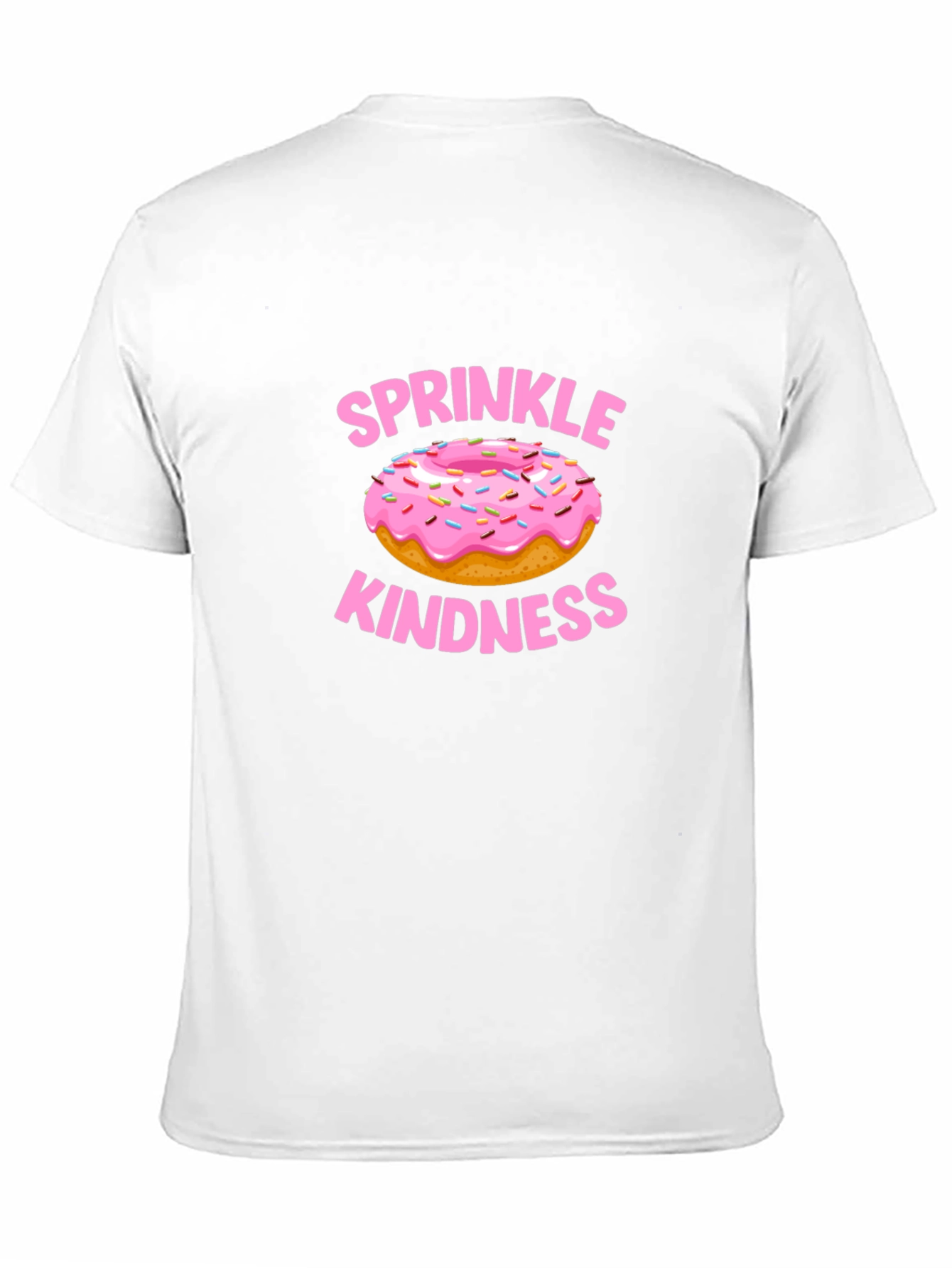 Black Sprinkle Kindness Donut Graphic Tee view 11
