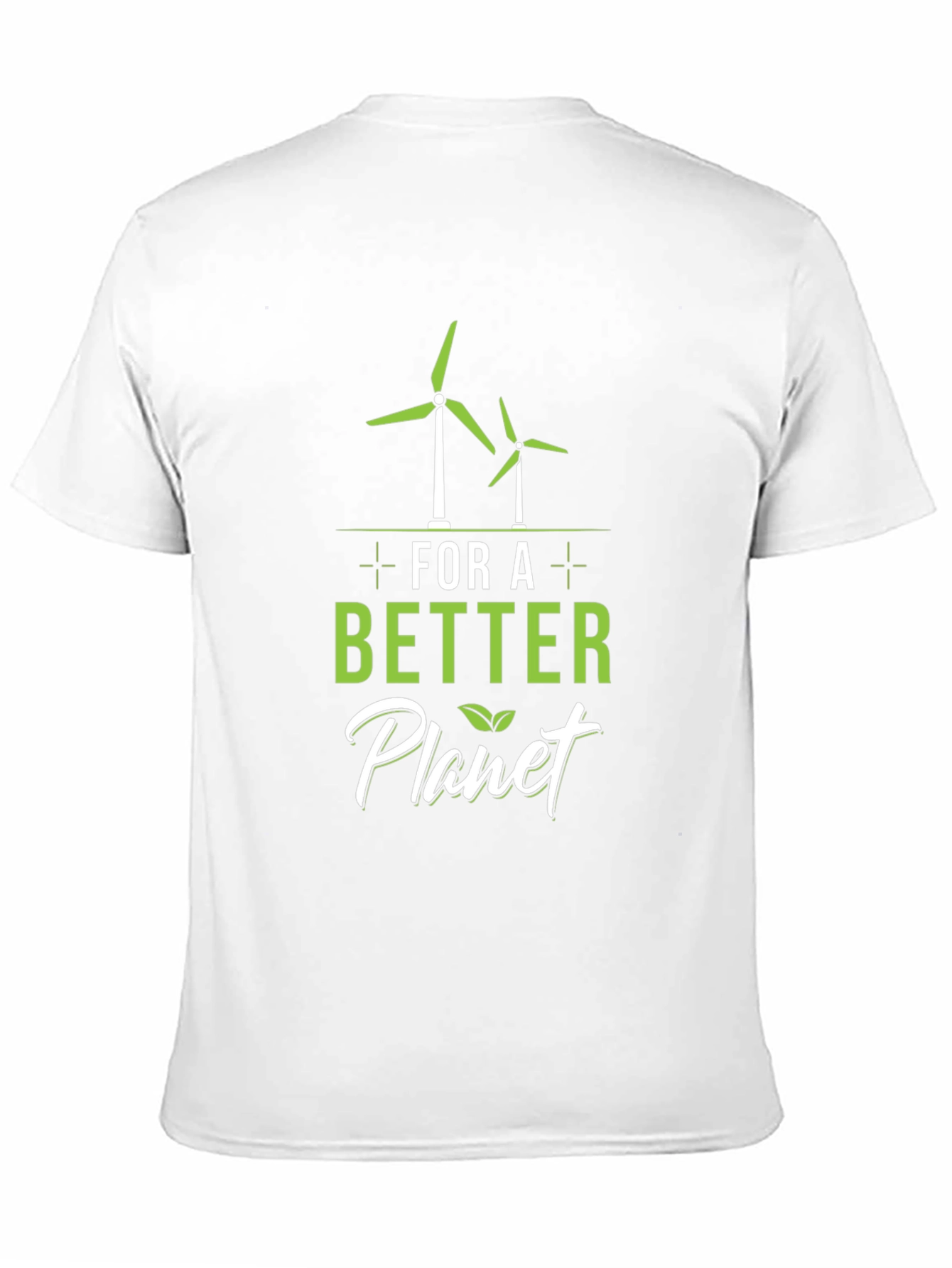 Black Eco-Friendly "Better Planet" Graphic Tee view 11