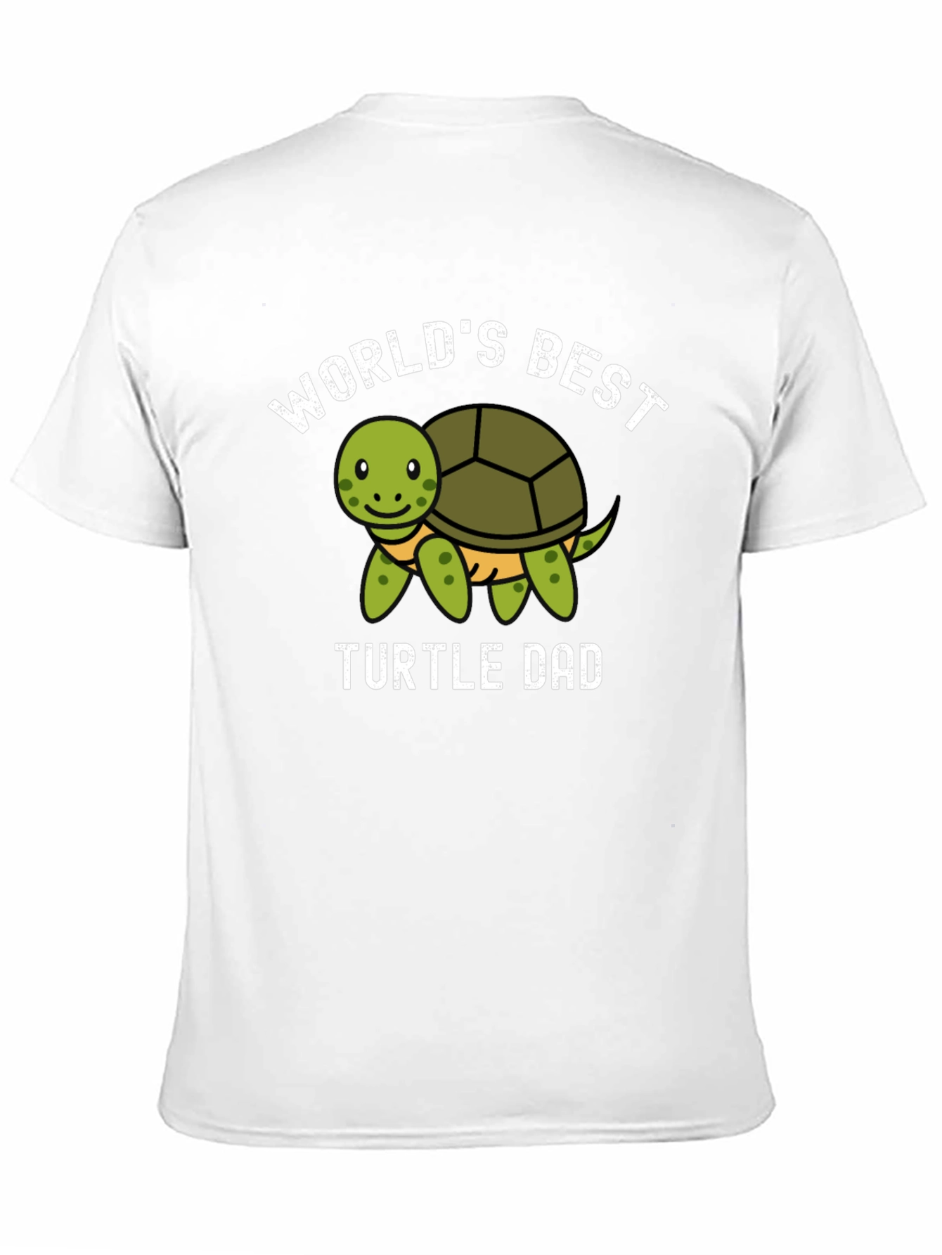Black World's Best Turtle Dad Graphic T-Shirt view 11