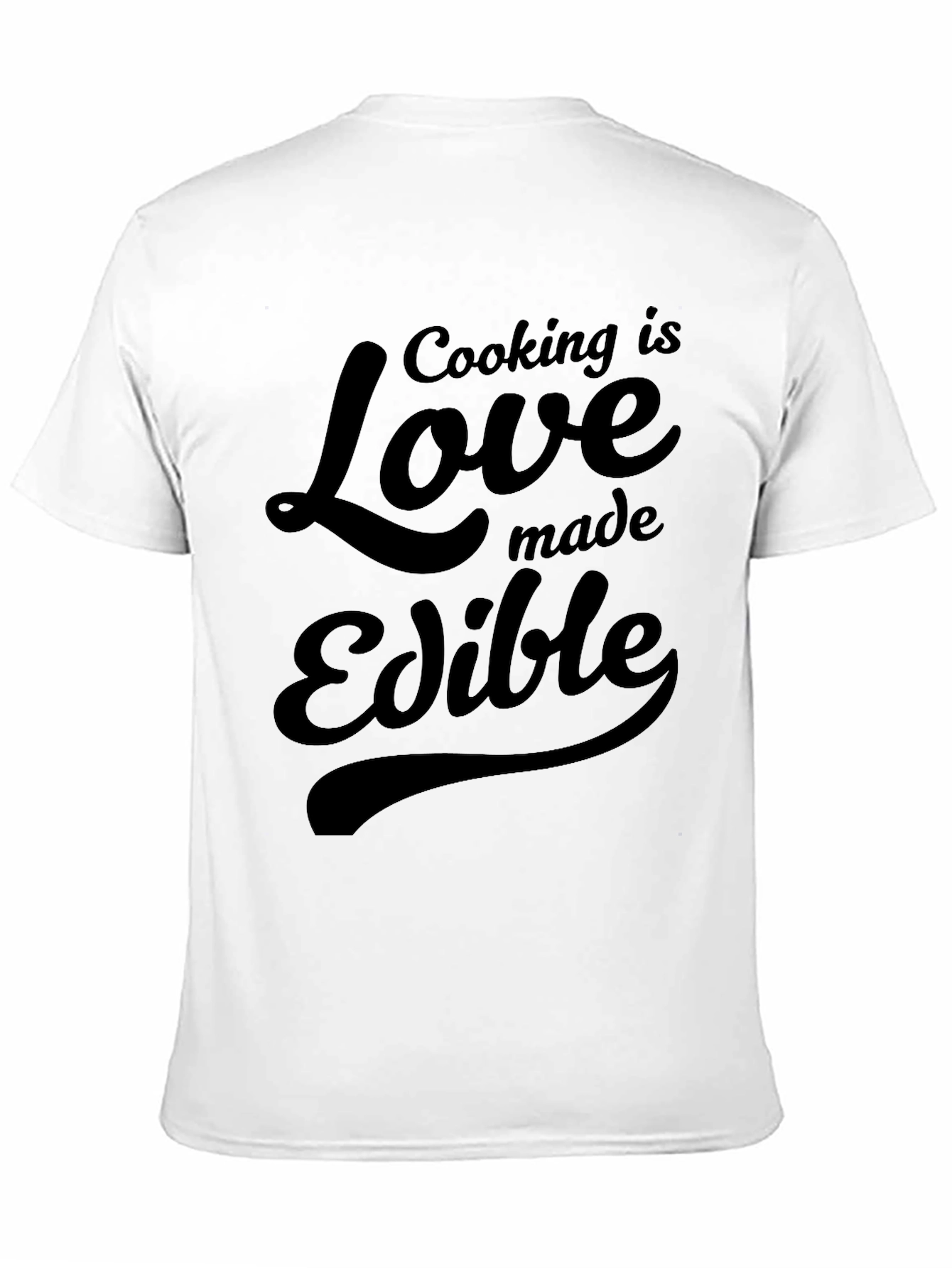 Black Cooking is Love Edible Graphic Tee view 11