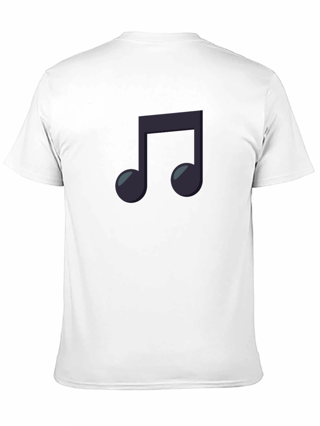 Black Musical Note Graphic Black T-Shirt view 11