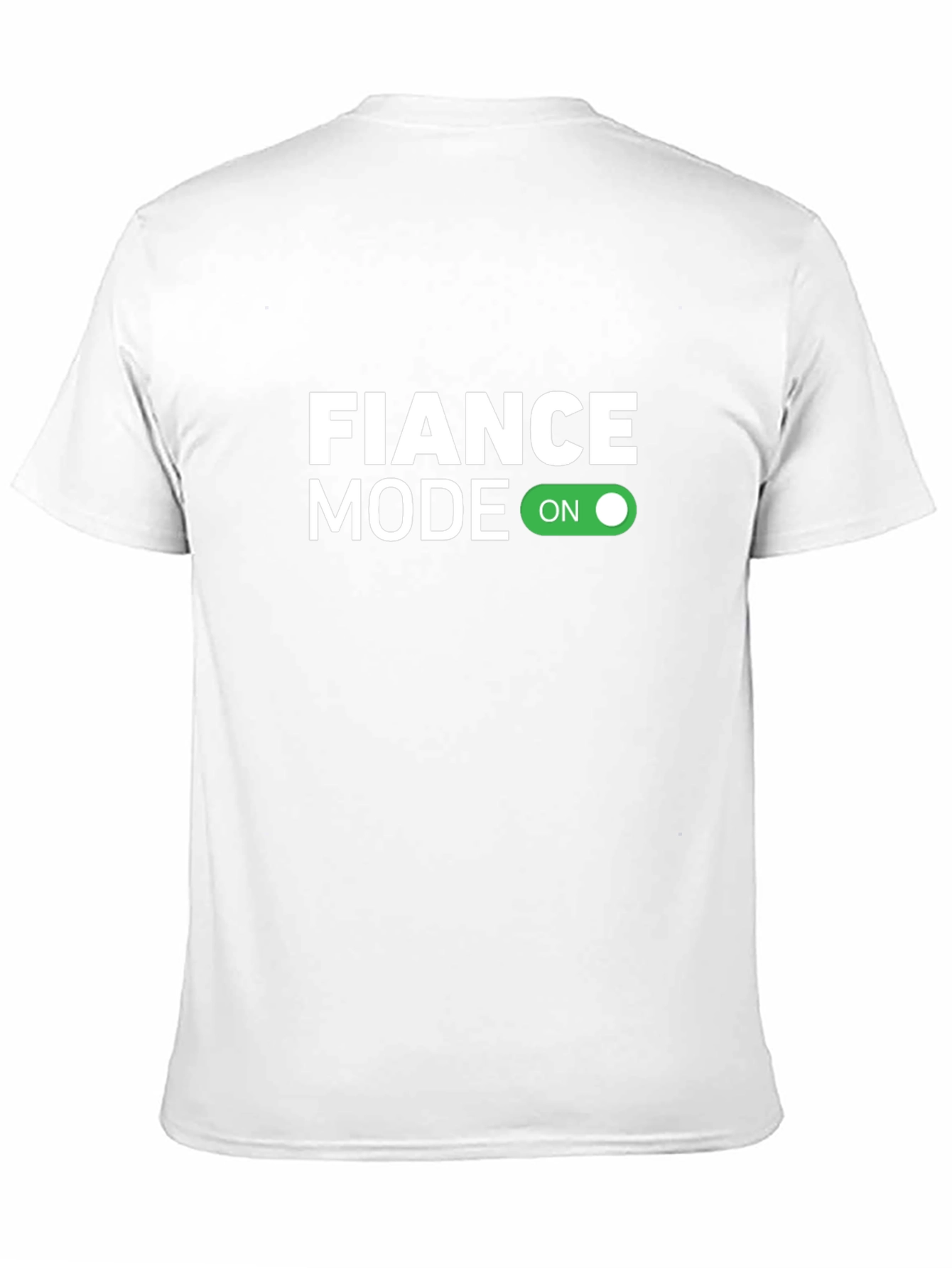 Black Fiance Mode ON Black T-Shirt view 11