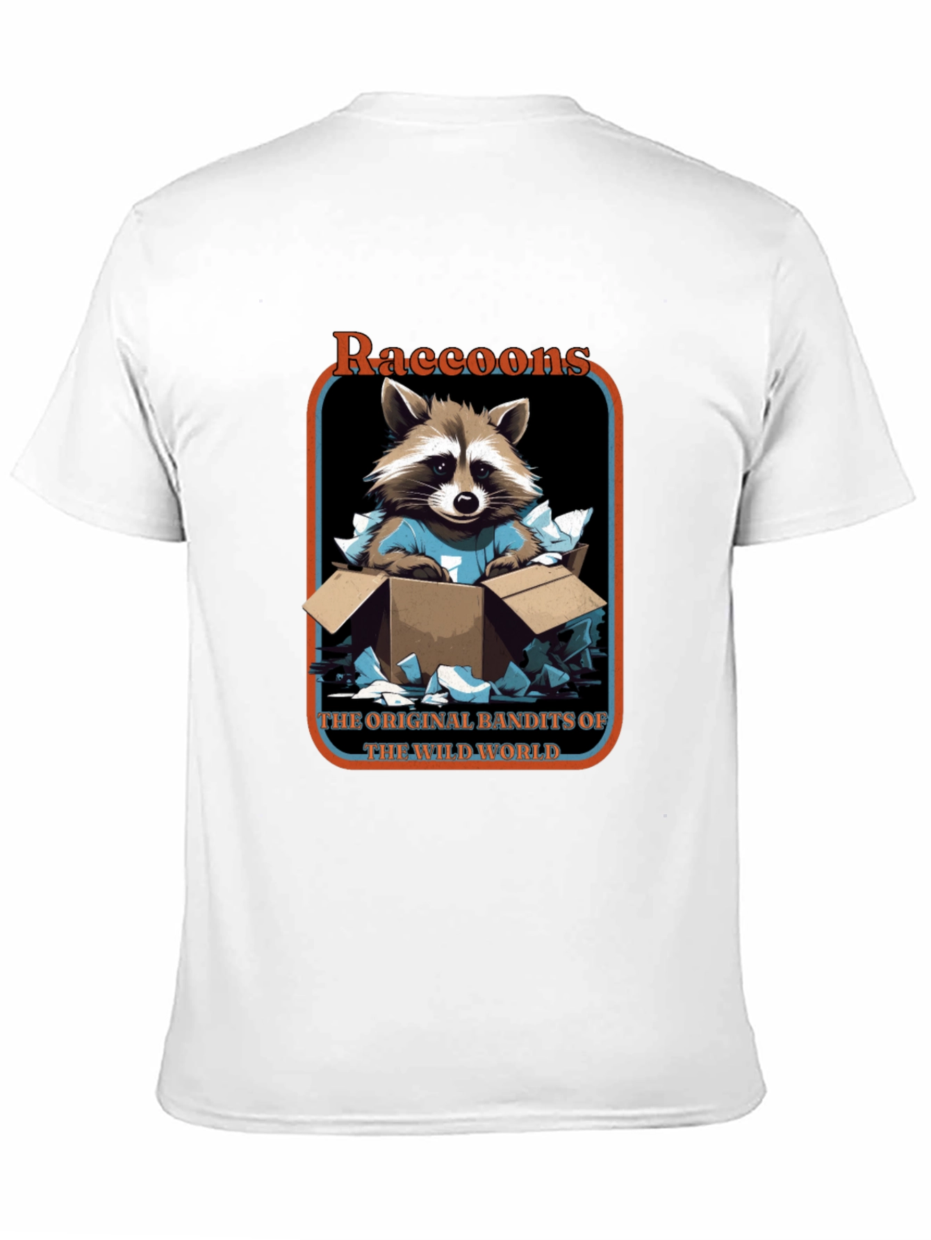 Black Raccoon Bandit Graphic Tee view 11