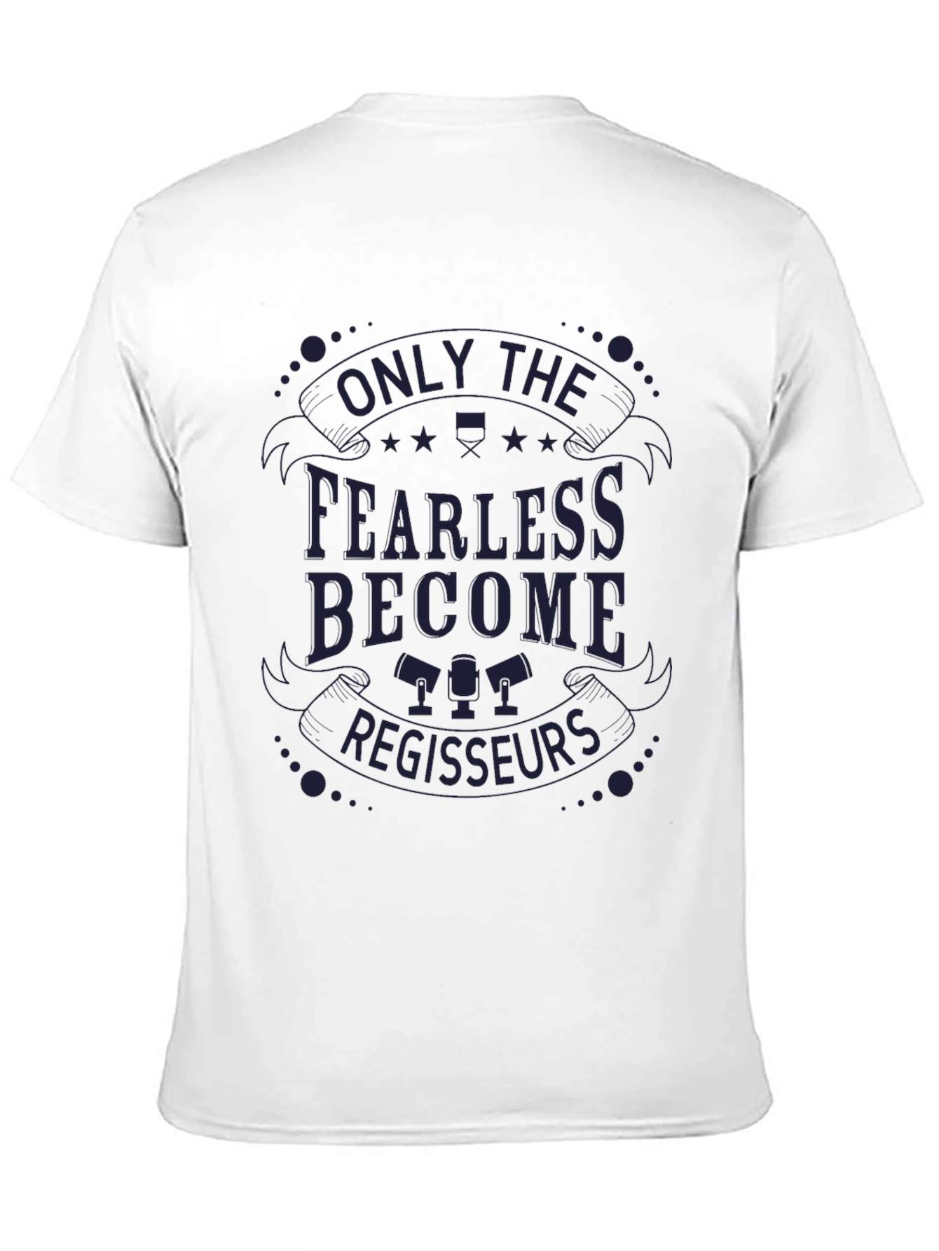 Black Fearless Regisseurs Graphic T-Shirt - Crew Neck view 11