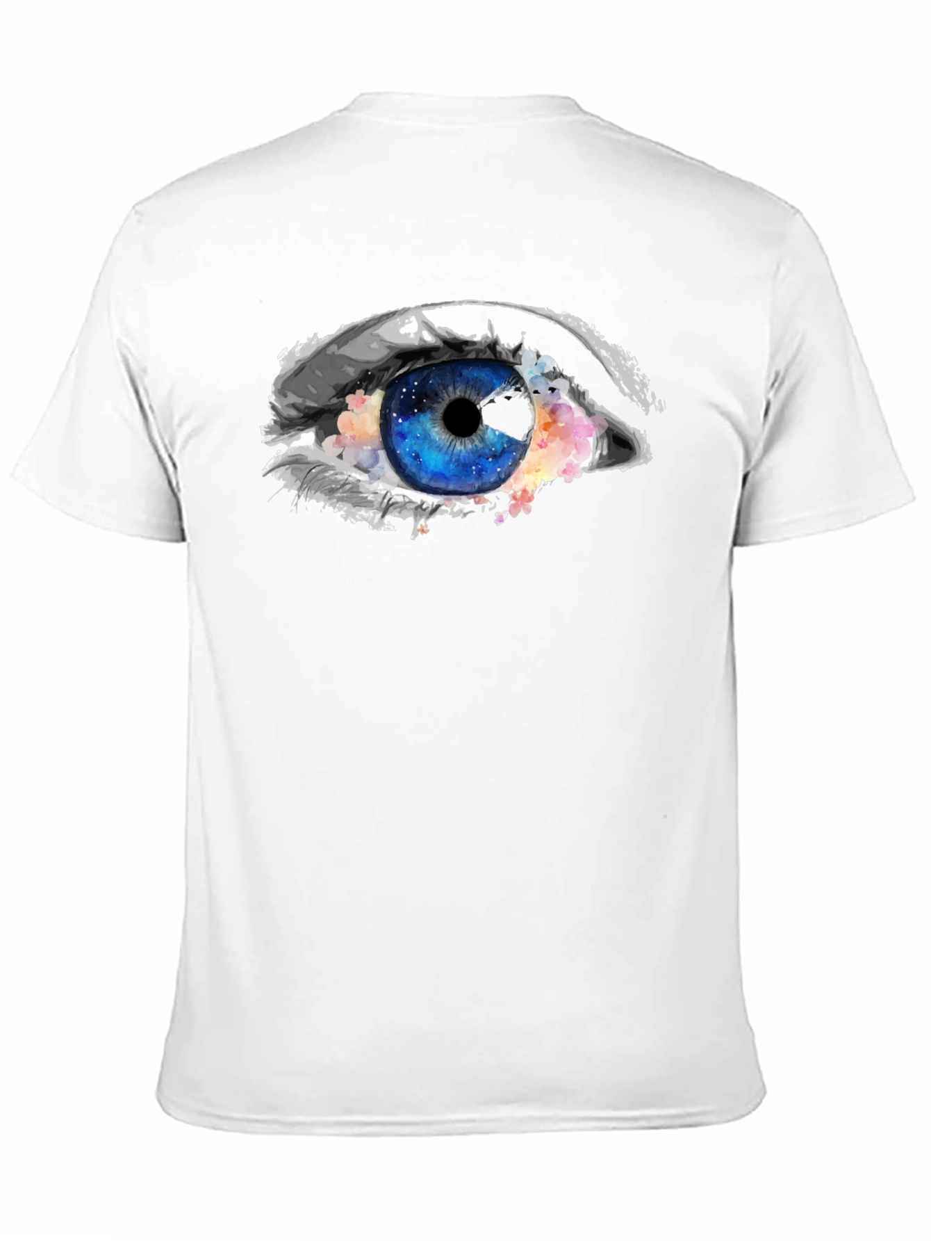 Black Eye Graphic Black T-Shirt - Unique Design view 11