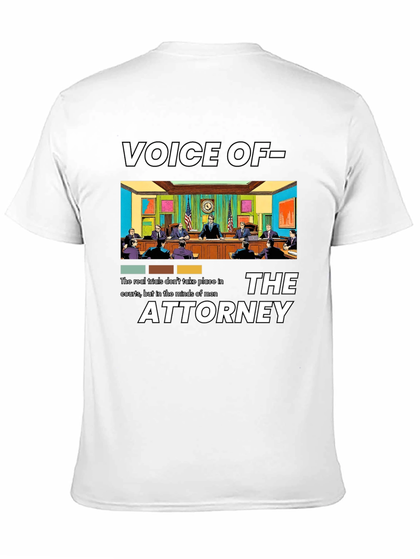 Voice of The Attorney Graphic T-Shirt - 11