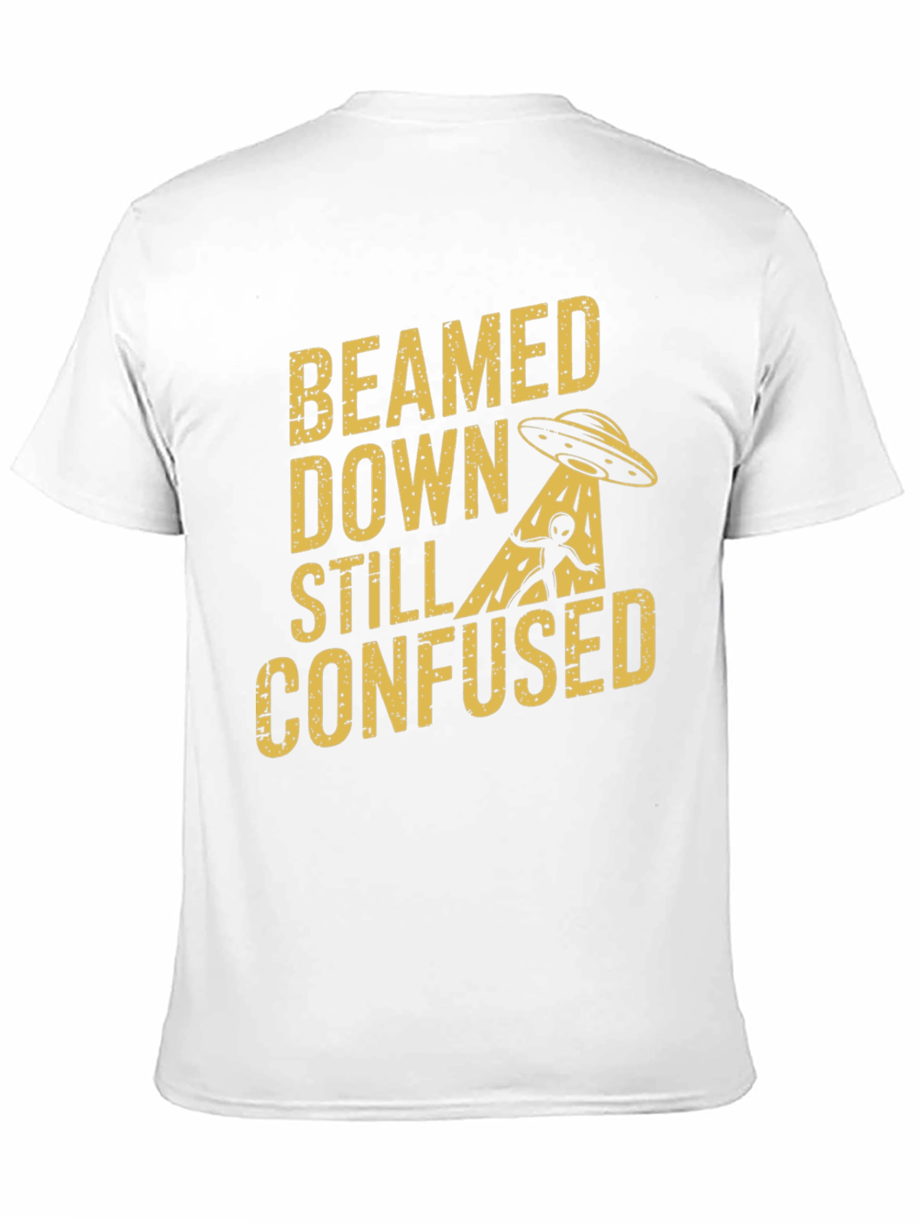 Black Beamed Down Still Confused Graphic T-Shirt - Black view 11