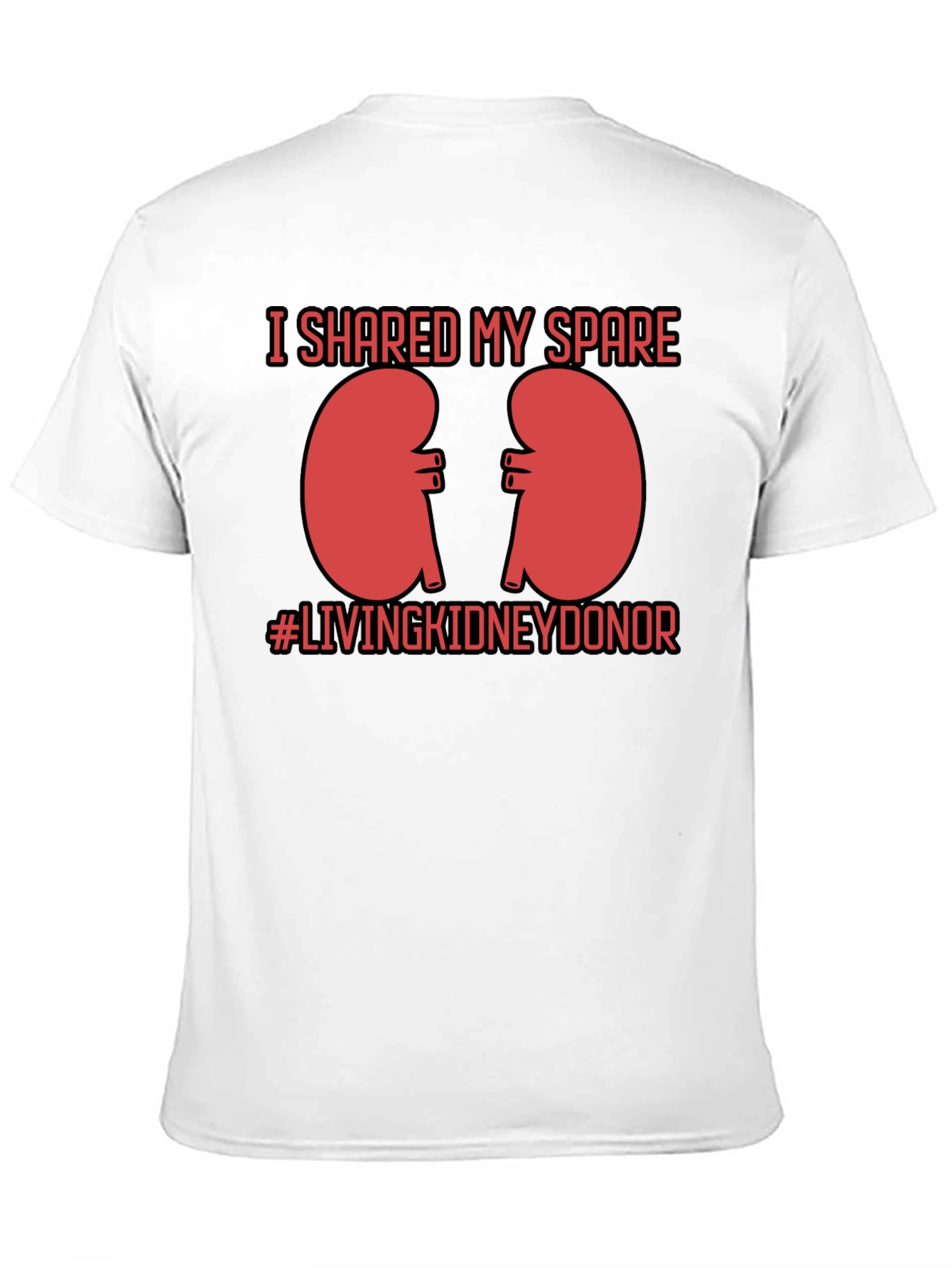 Black Kidney Donor Awareness T-Shirt view 11