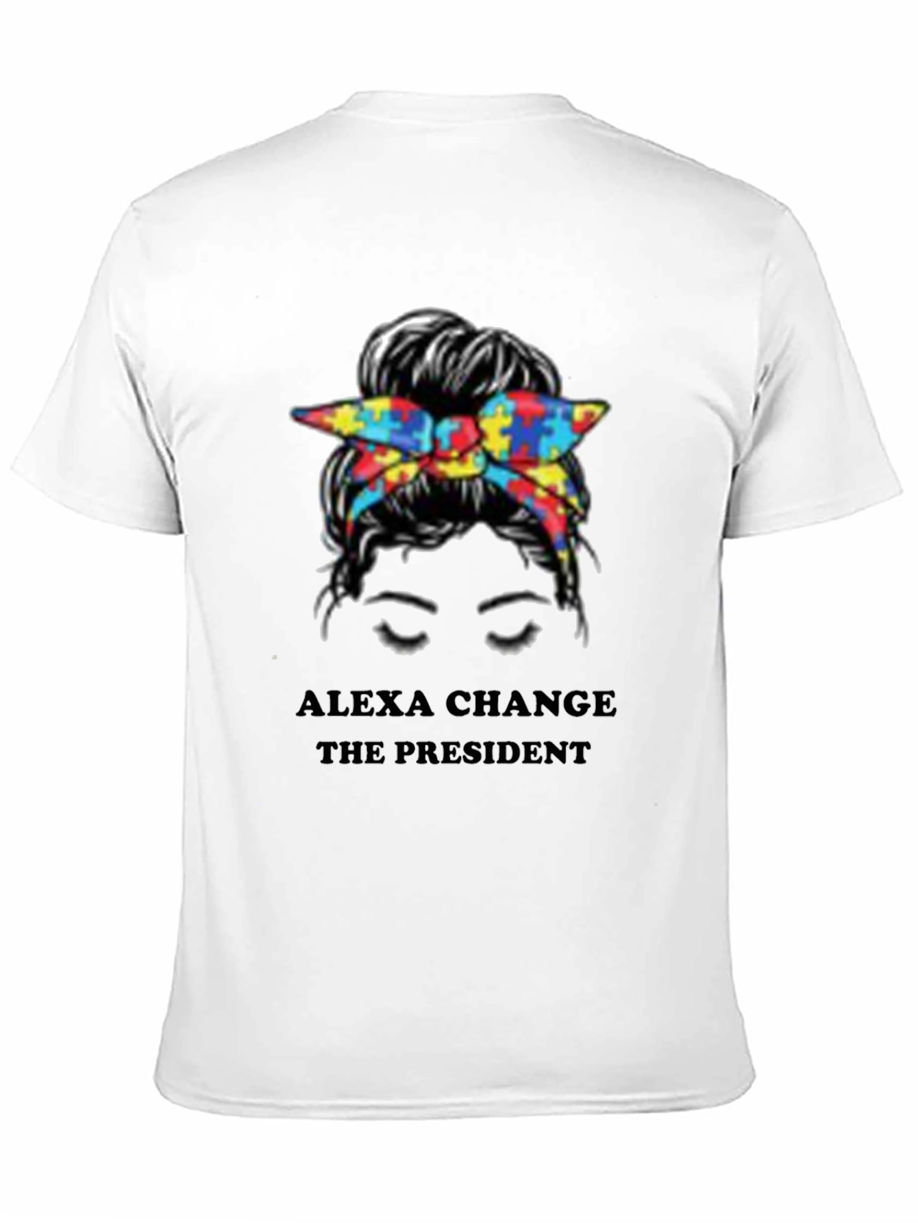 Black Alexa Change The President Tee view 11