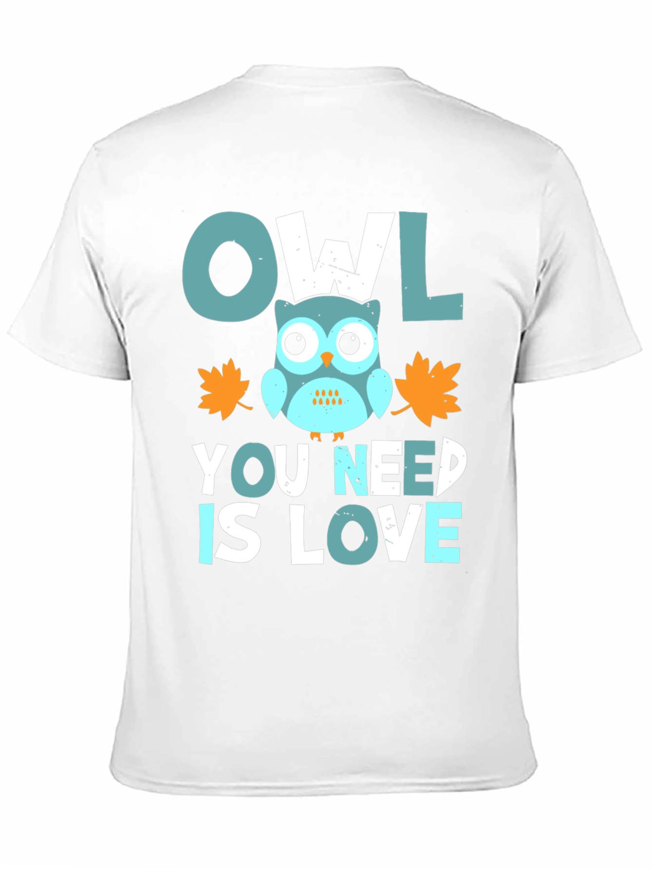 Black Owl You Need Is Love Graphic Tee view 11