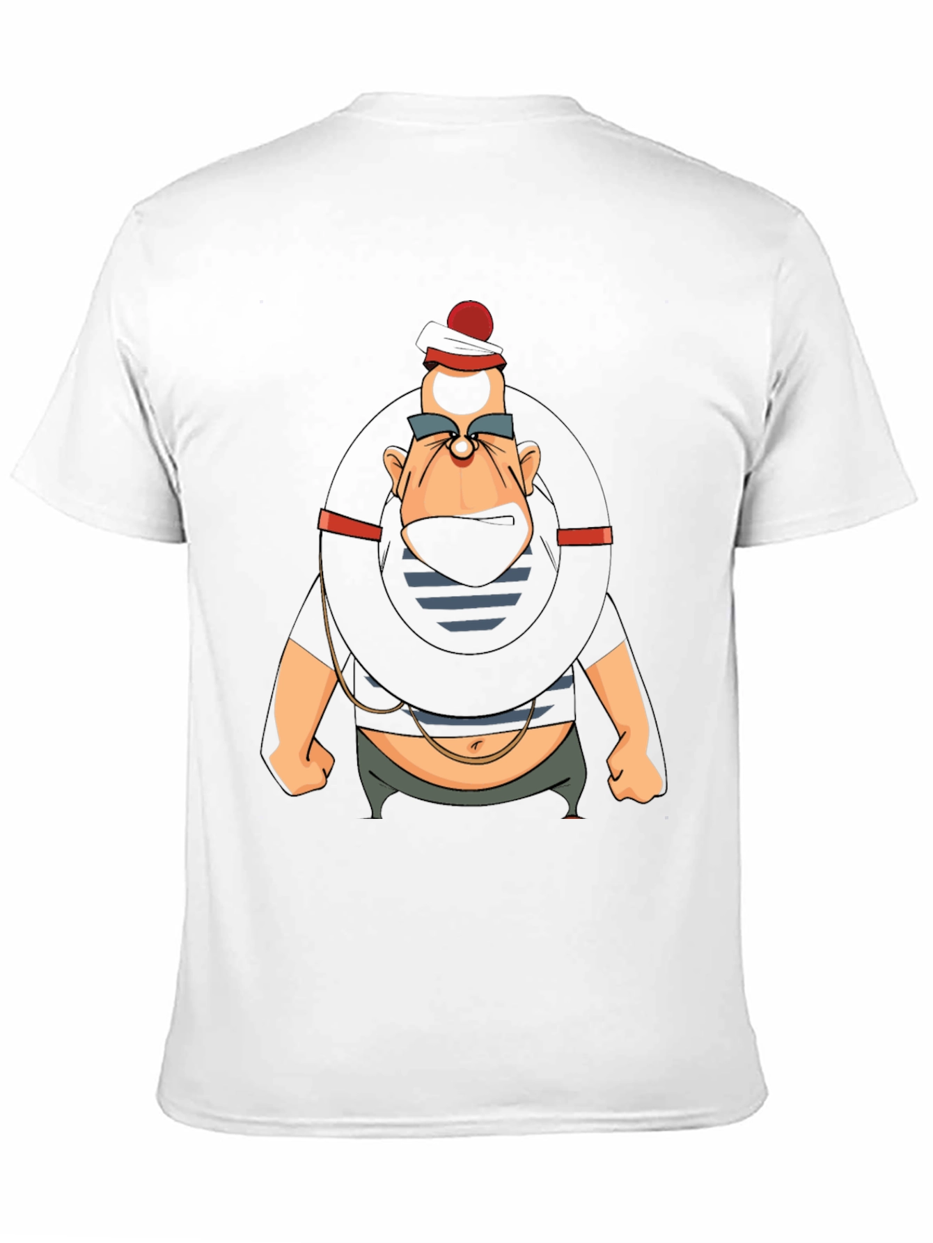 Black Cartoon Villain Graphic T-Shirt view 11